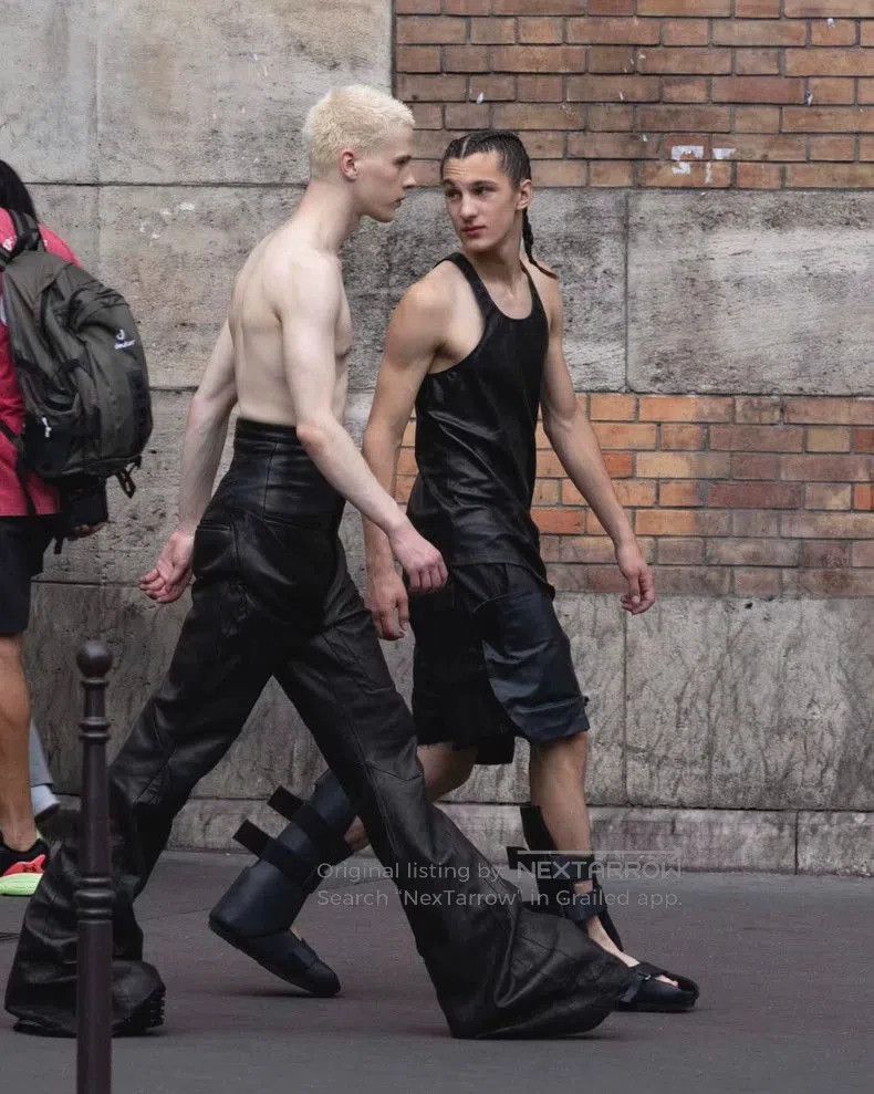 Rick Owens Drkshdw Rick Owens DRKSHDW Wax Dyed Tank Top. Size US M / EU 48-50 / 2 - 4 Thumbnail