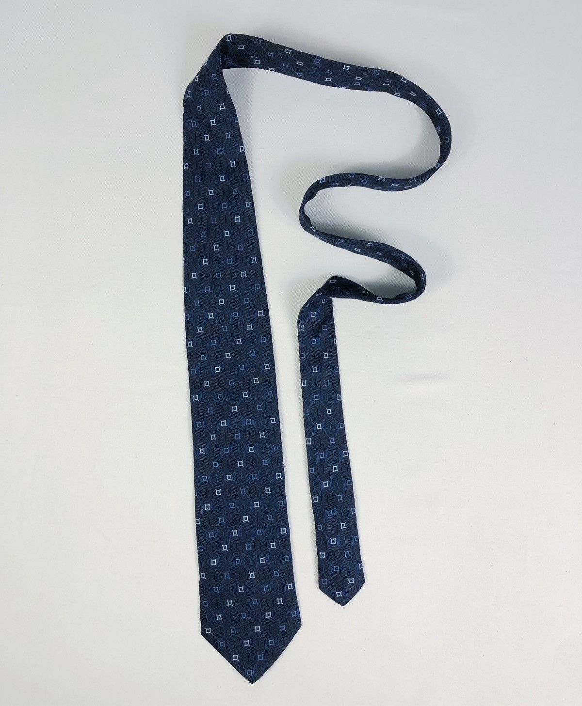 Ermenegildo Zegna Rare Vintage Ermenelgildo Zegna Silk Tie Made in Italy Size ONE SIZE - 2 Thumbnail