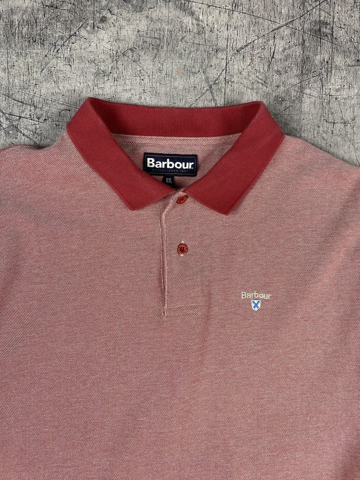 Barbour Vintage Barbour Designer Polo Shirt Size US XXL / EU 58 / 5 - 5 Thumbnail