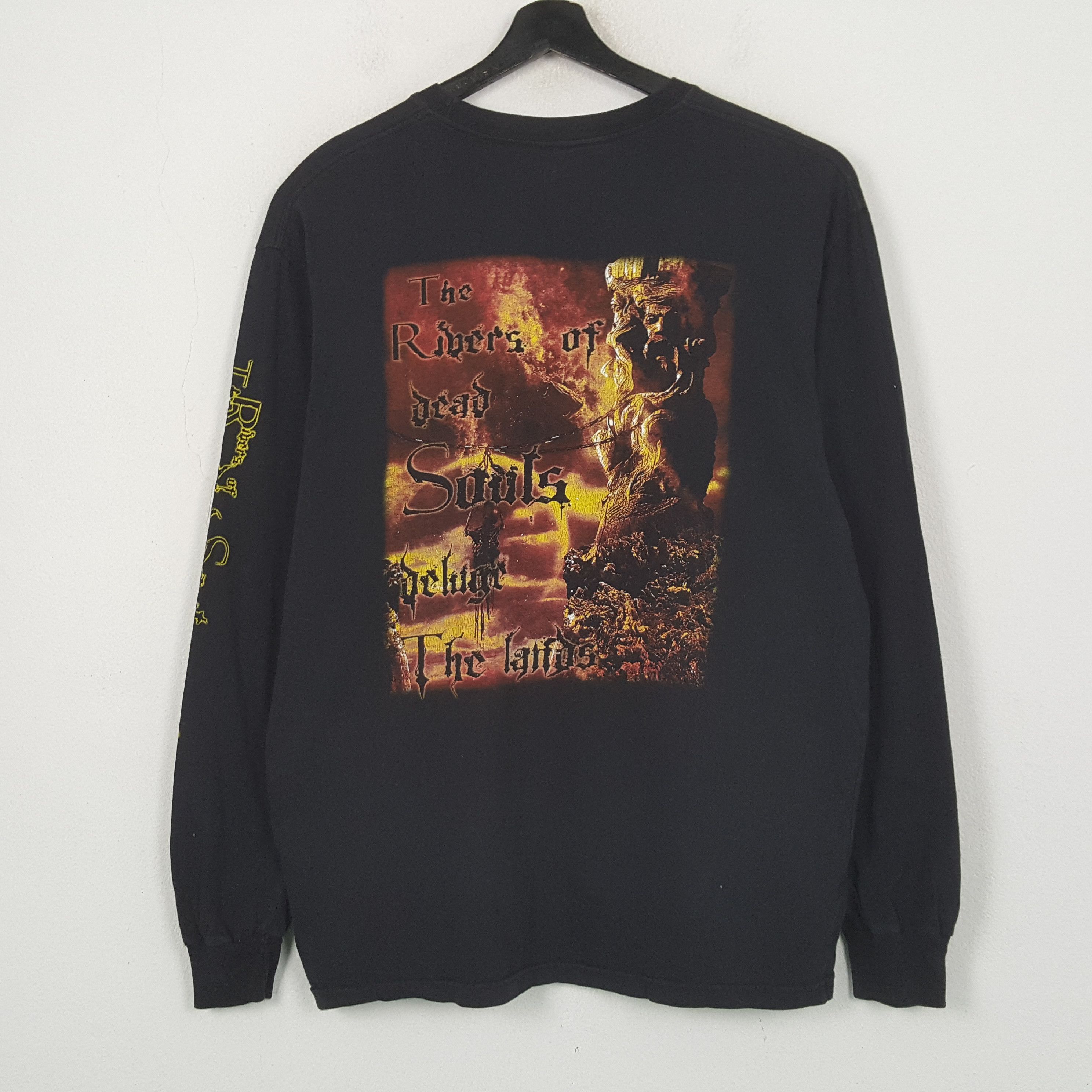 Band Tees Angelcorpse The Ribers Of Dead Souls Metal Band Tshirt RR29 Size US XL / EU 56 / 4 - 3 Thumbnail