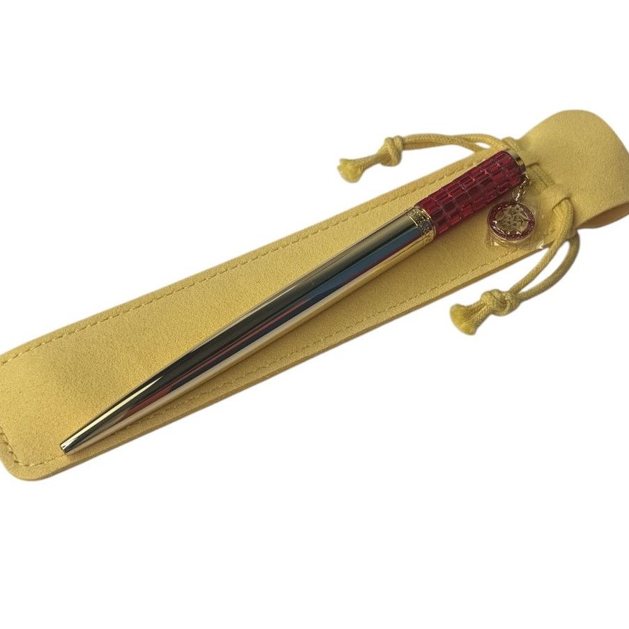 Swarovski Swarovski Crystal Alea Ballpoint Pen, Red, Gold-Tone Plated Size ONE SIZE - 3 Thumbnail