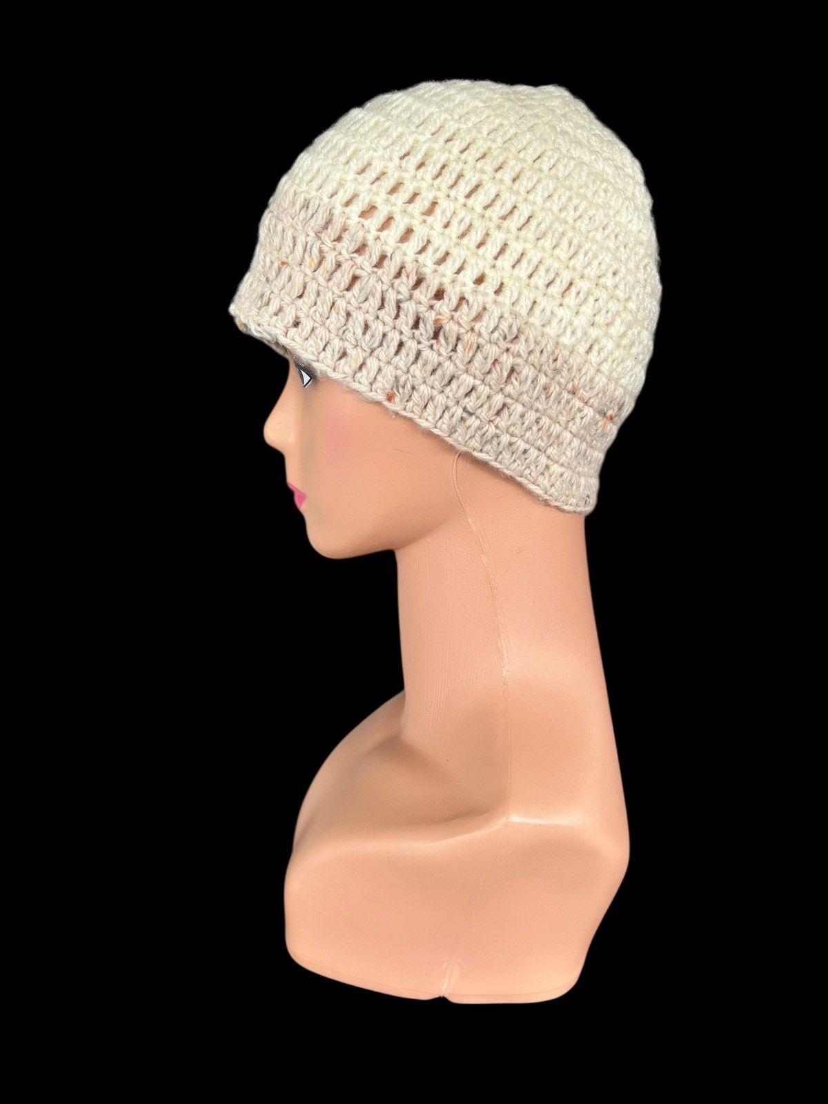 Japanese Brand × Kapital × Vintage Crochet Knitted Handmade Beanie Hats Size ONE SIZE - 2 Thumbnail