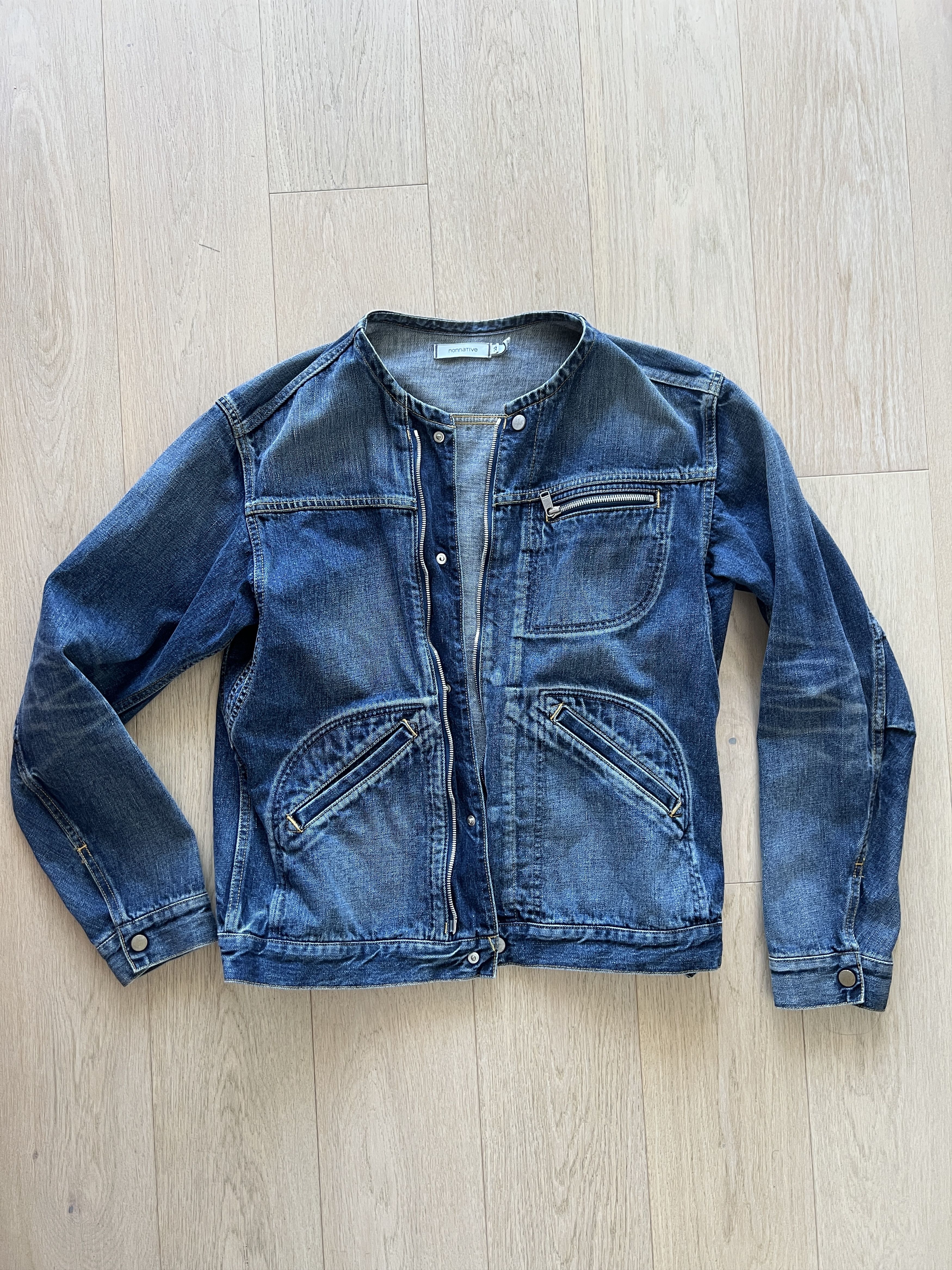 Nonnative WORKER JACKET COTTON 12oz DENIM VW 