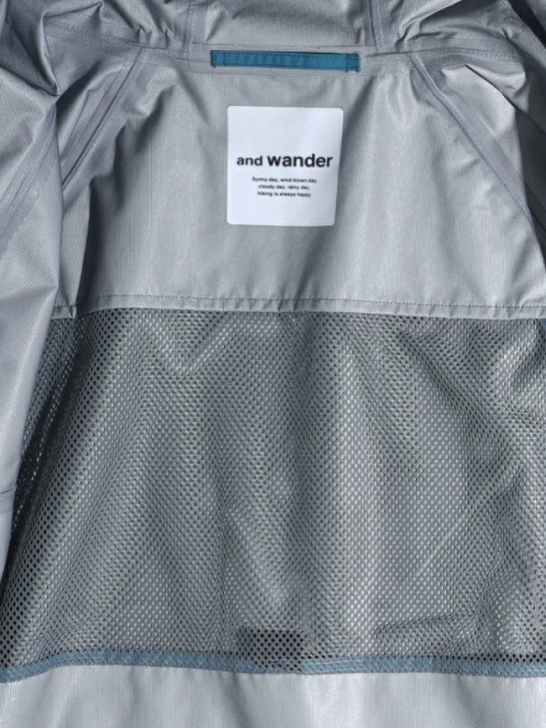 And Wander AndWander Loose Fit Rain Jacket Size US M / EU 48-50 / 2 - 9 Thumbnail