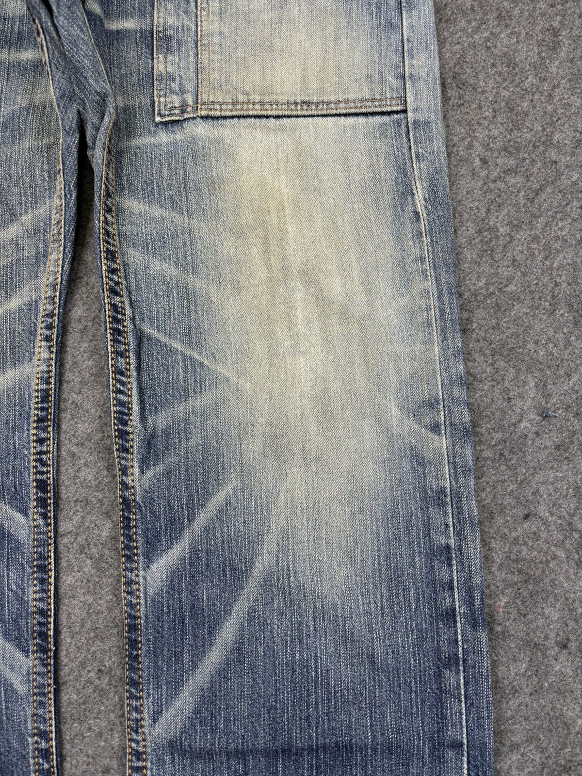 Edwin EDWIN Navajo Designer Stylish Fades Bush Pant Denim F862 Size US 33 - 5 Thumbnail