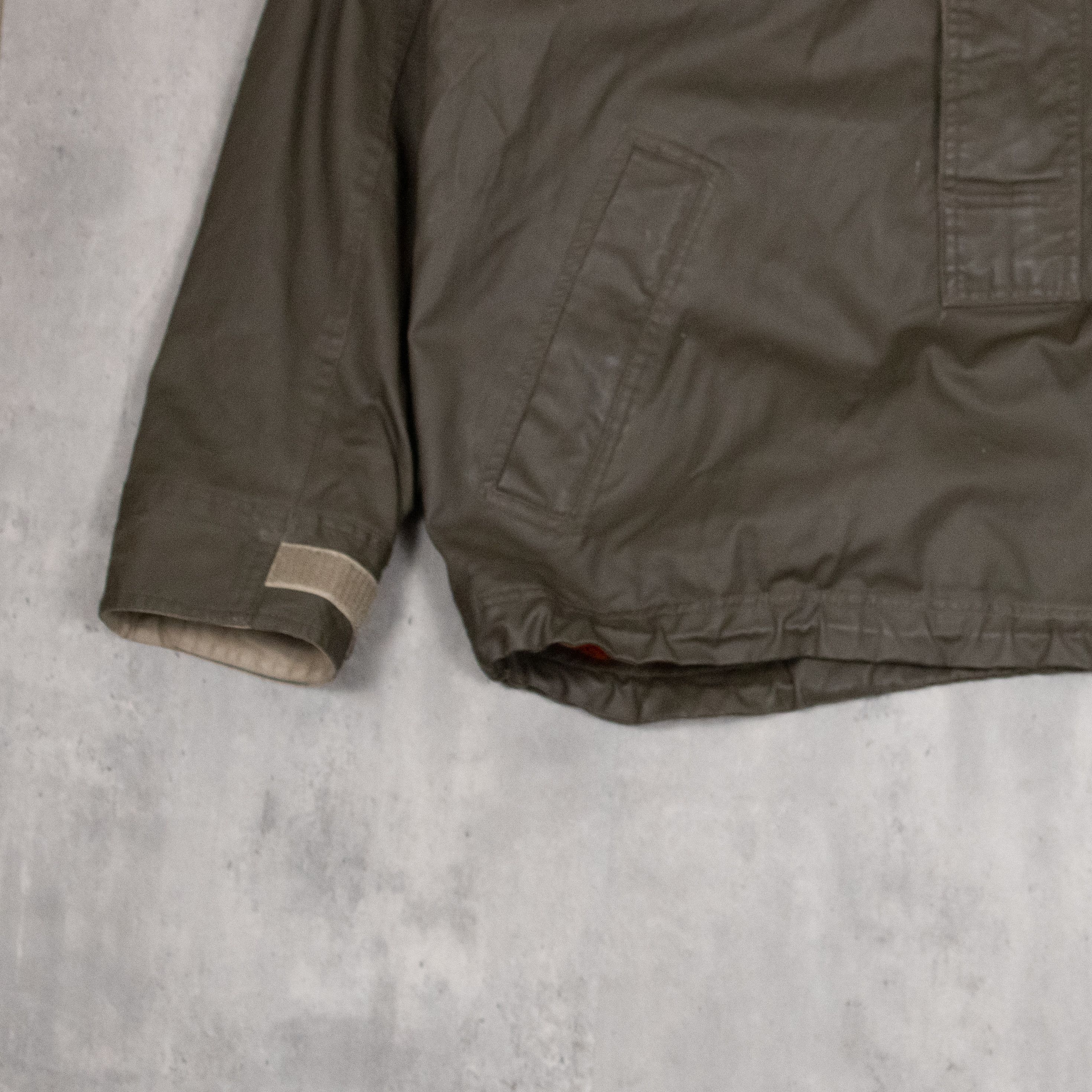 Gap Vintage VTG 1990's Gap Faux Leather Brown Anorak Jacket Size US S / EU 44-46 / 1 - 4 Thumbnail