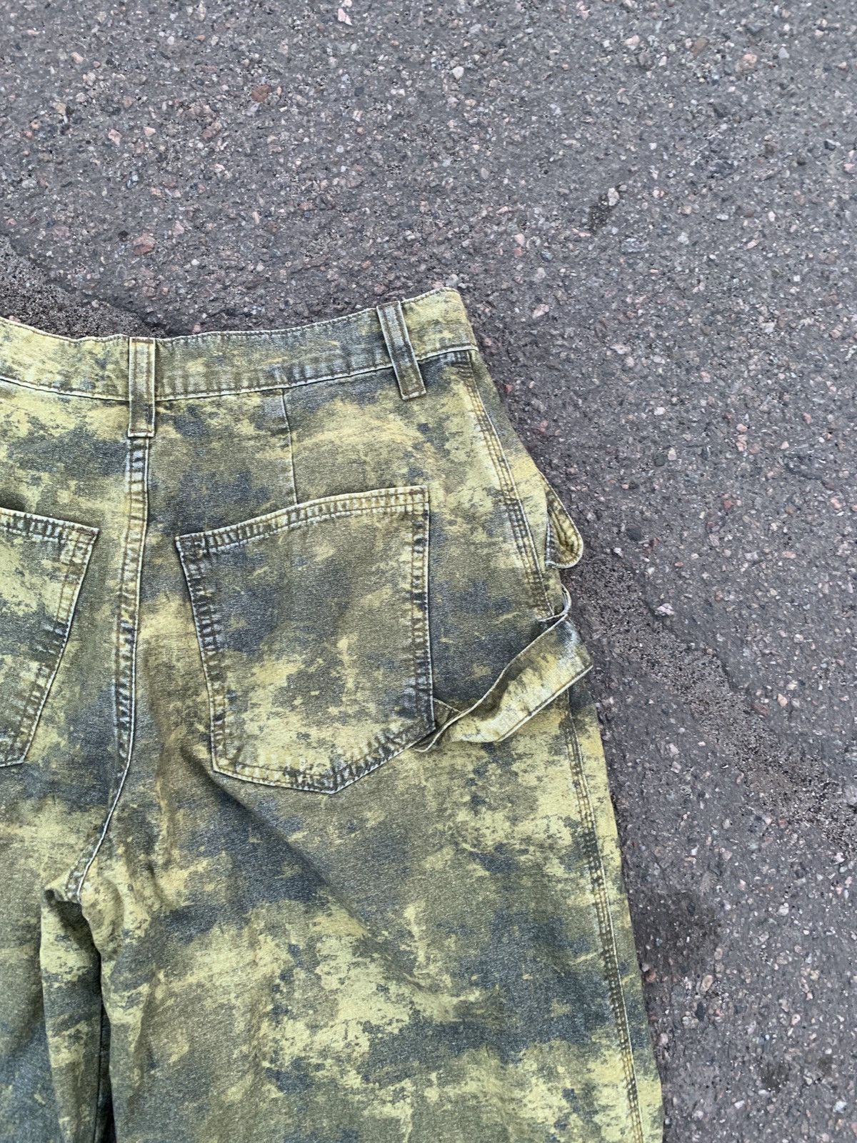 Vintage Avantgarde Camouflaged Military Cargo Pants Size US 30 / EU 46 - 9 Thumbnail