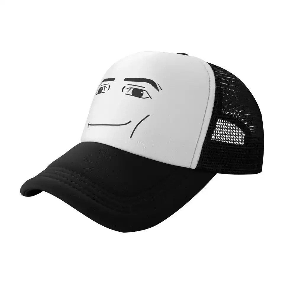 Japanese Brand × Vintage Robot Robloxs Face Baseball Cap Size ONE SIZE - 5 Thumbnail