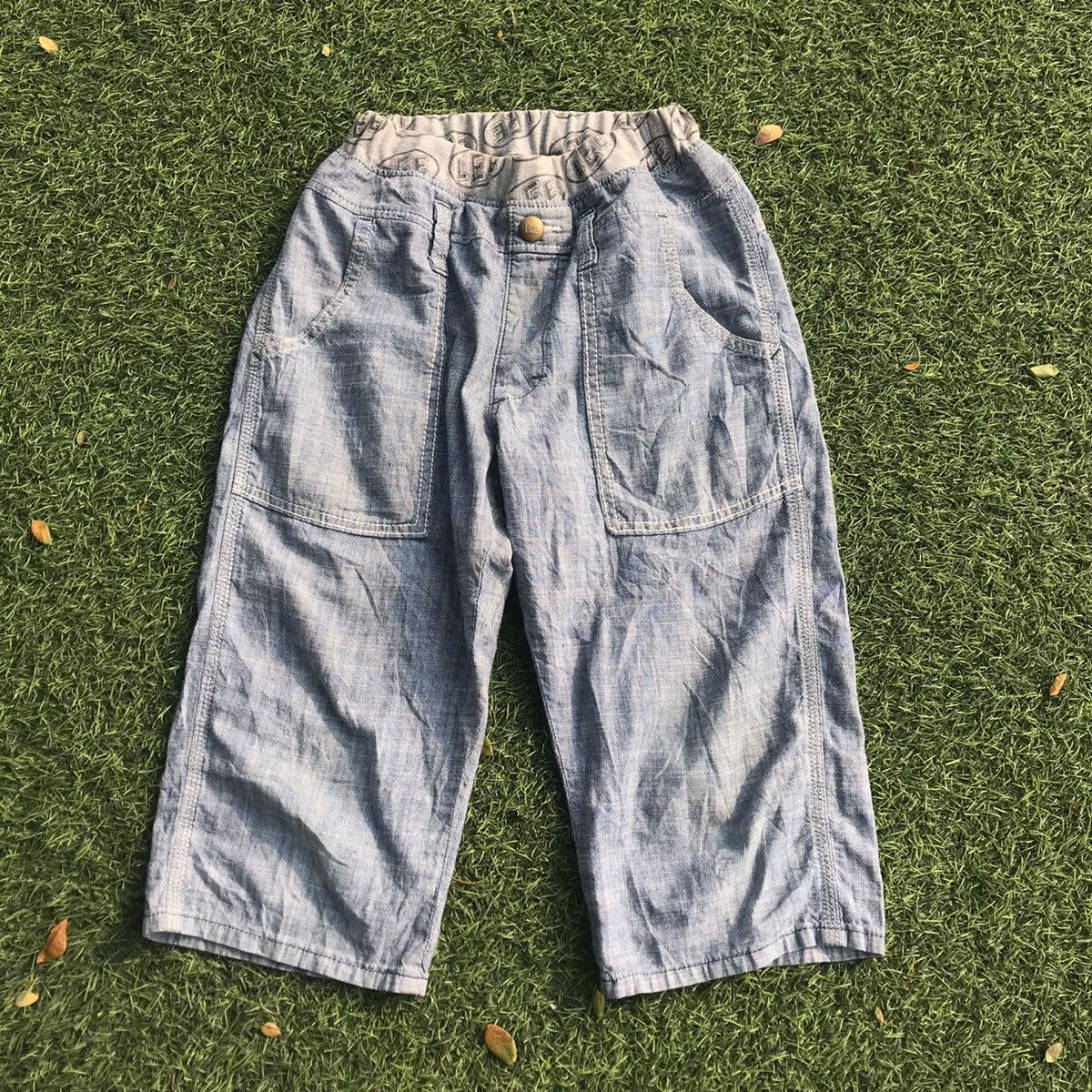 Lee × Vintage Vintage Lee Sanforized short pans union made 3/4 ankle short Size US 30 / EU 46 - 4 Thumbnail
