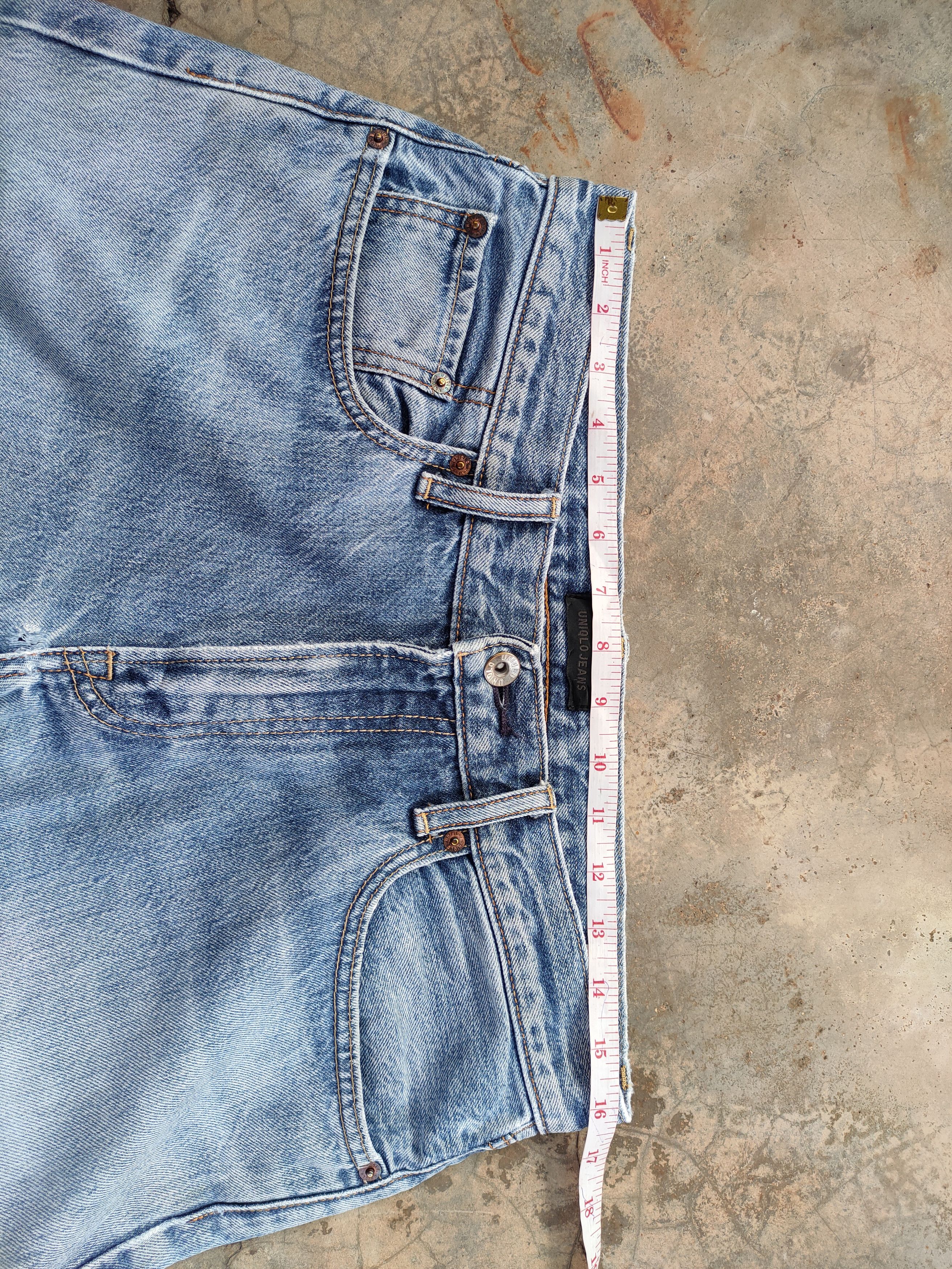 Japanese Brand W32 VINTAGE JAPANESE FADED DISTRESSED JEAN DENIM PANTS Size US 32 / EU 48 - 6 Thumbnail