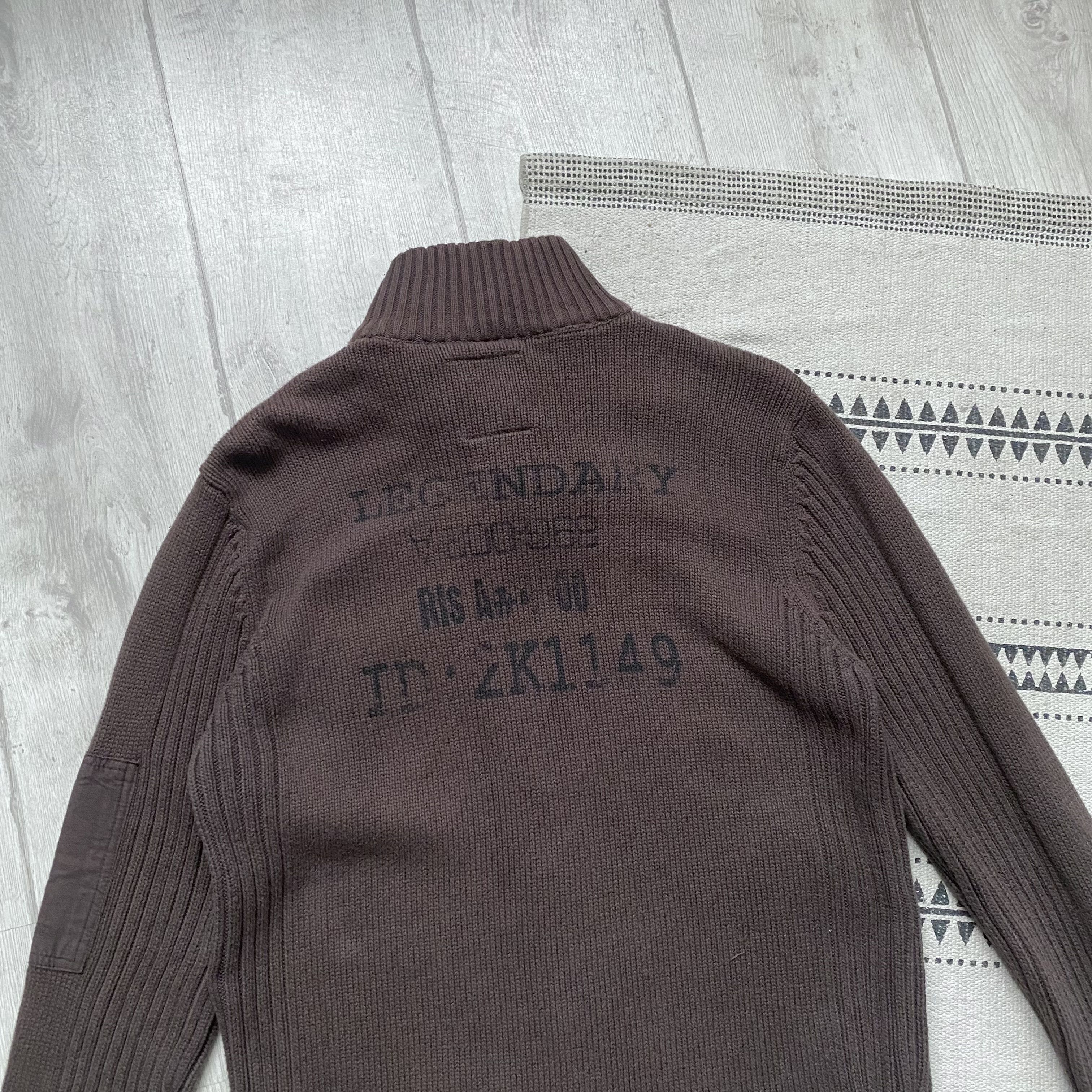 Diesel Avant-garde Vintage 90s Ribbed Knit Sweater Diesel Opium Y2K Size US M / EU 48-50 / 2 - 8 Thumbnail