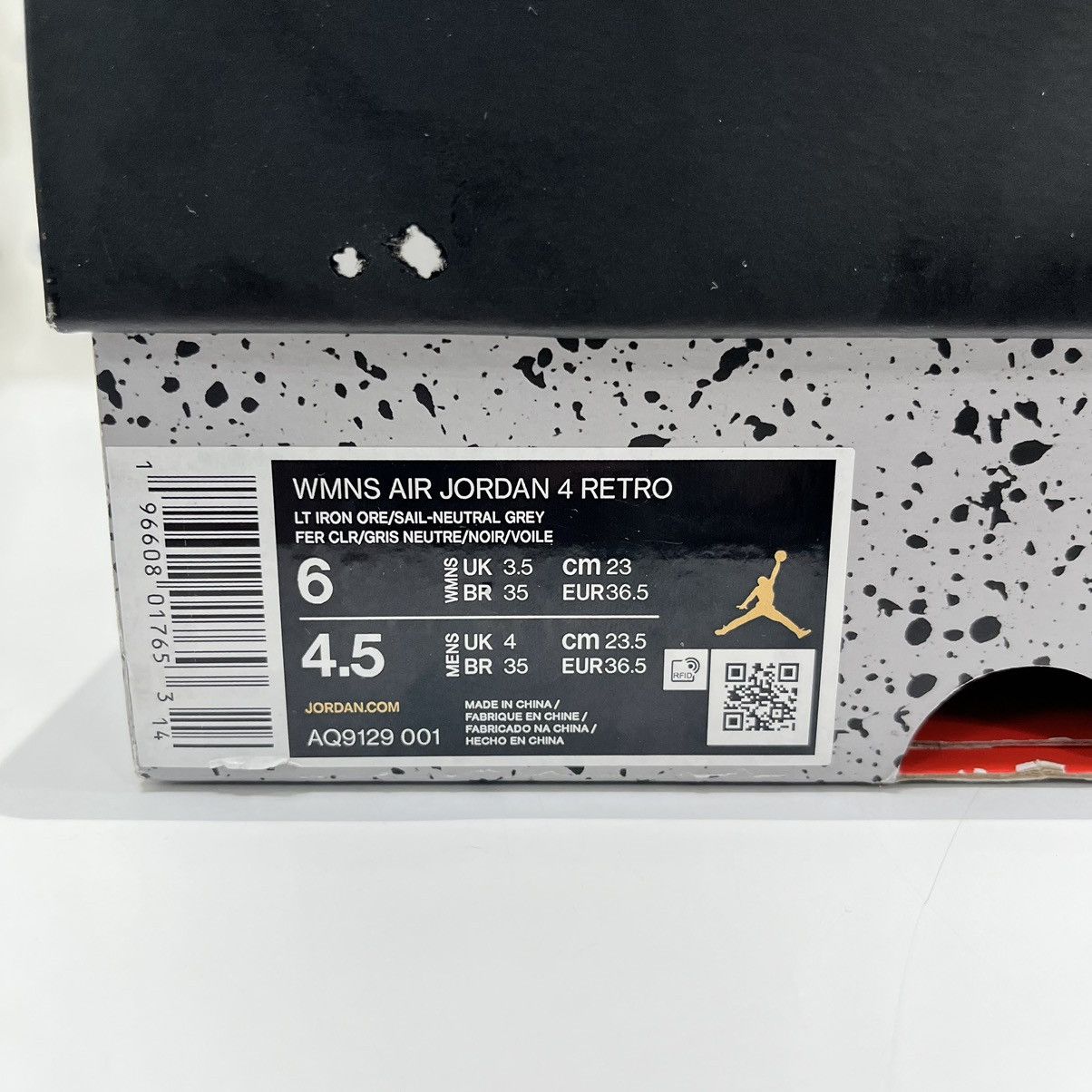 Nike Air Jordan 4 Retro Frozen Moments (W) Size US 6 / IT 36 - 12 Thumbnail
