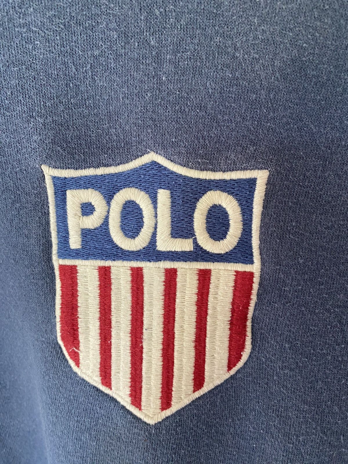 Polo Ralph Lauren 1990s Polo K swiss hoodie Size US M / EU 48-50 / 2 - 6 Thumbnail