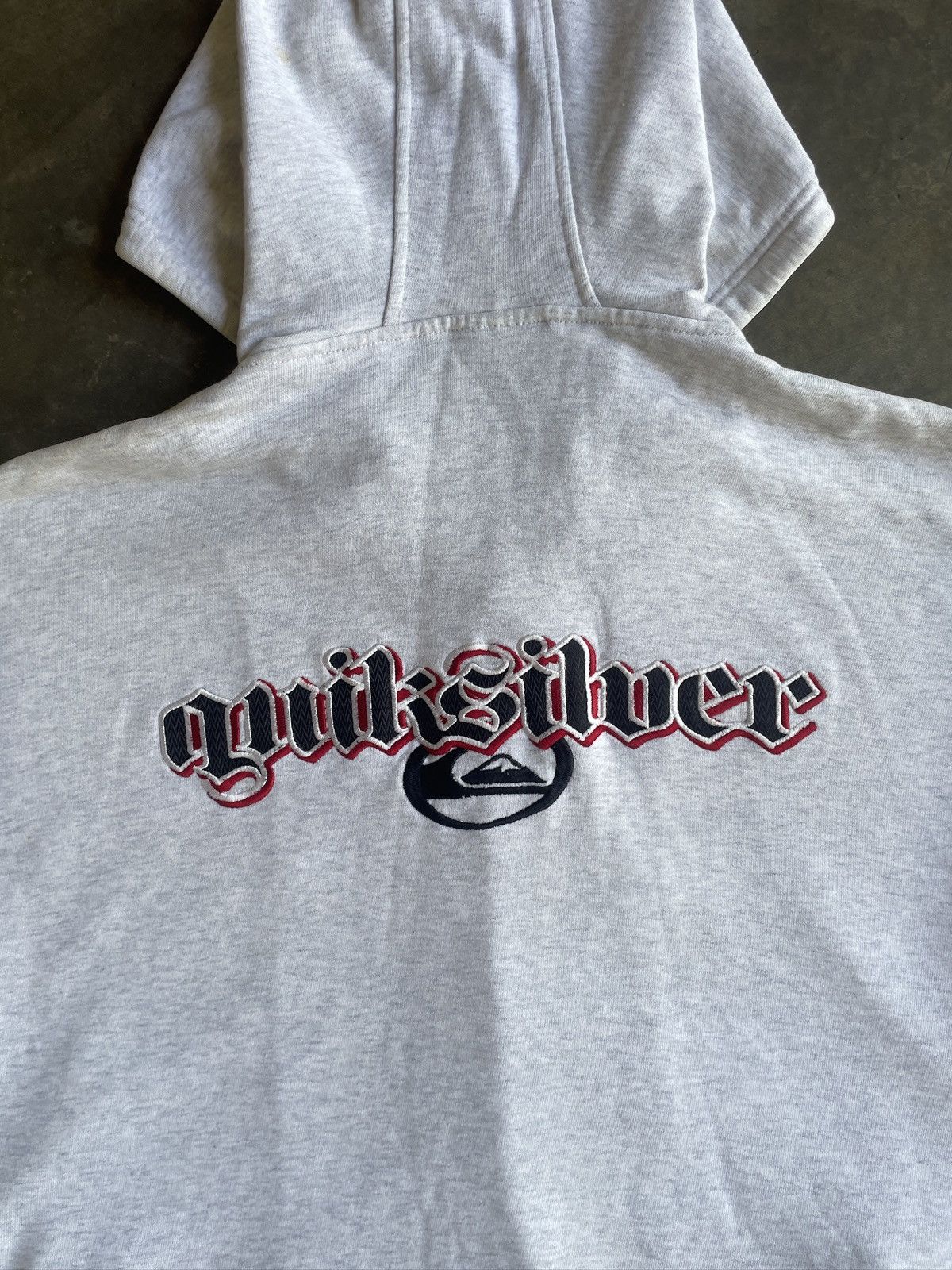 Quicksilver Vintage Quiksilver Zip Hoodie Logo Size US L / EU 52-54 / 3 - 4 Thumbnail