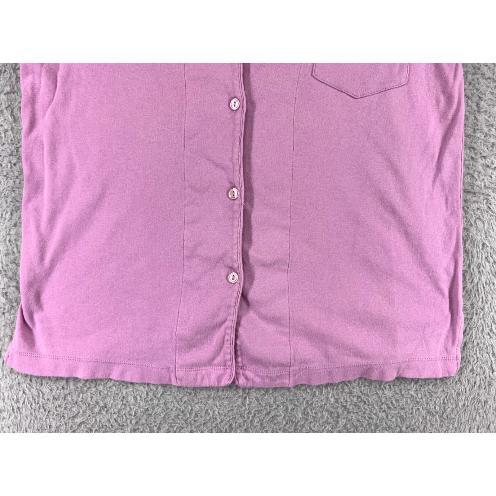 Victoria's Secret Victoria's Secret Pajama Top Women S Pink Button Up Long Sleeve Collar Size S / US 4 / IT 40 - 5 Thumbnail