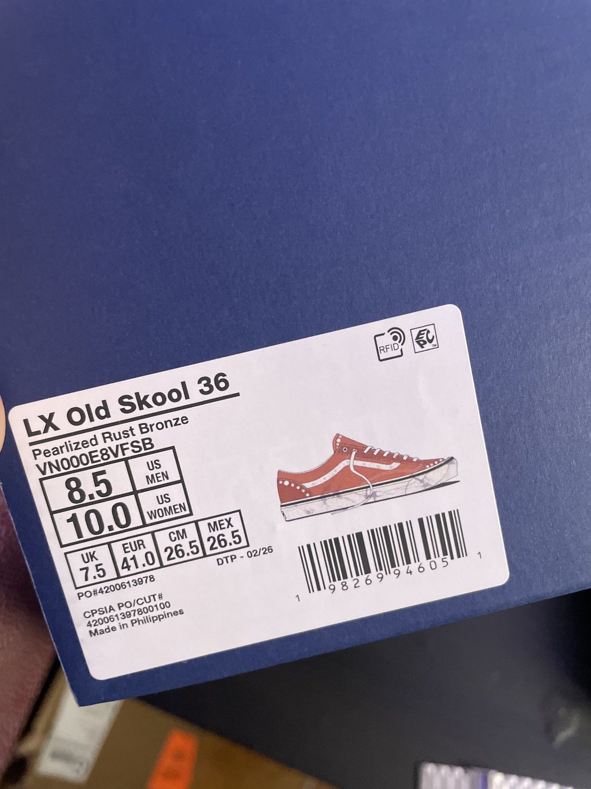 Vans Lx old skool 36 pearlized rust orange Size US 8.5 / EU 41-42 - 7 Thumbnail