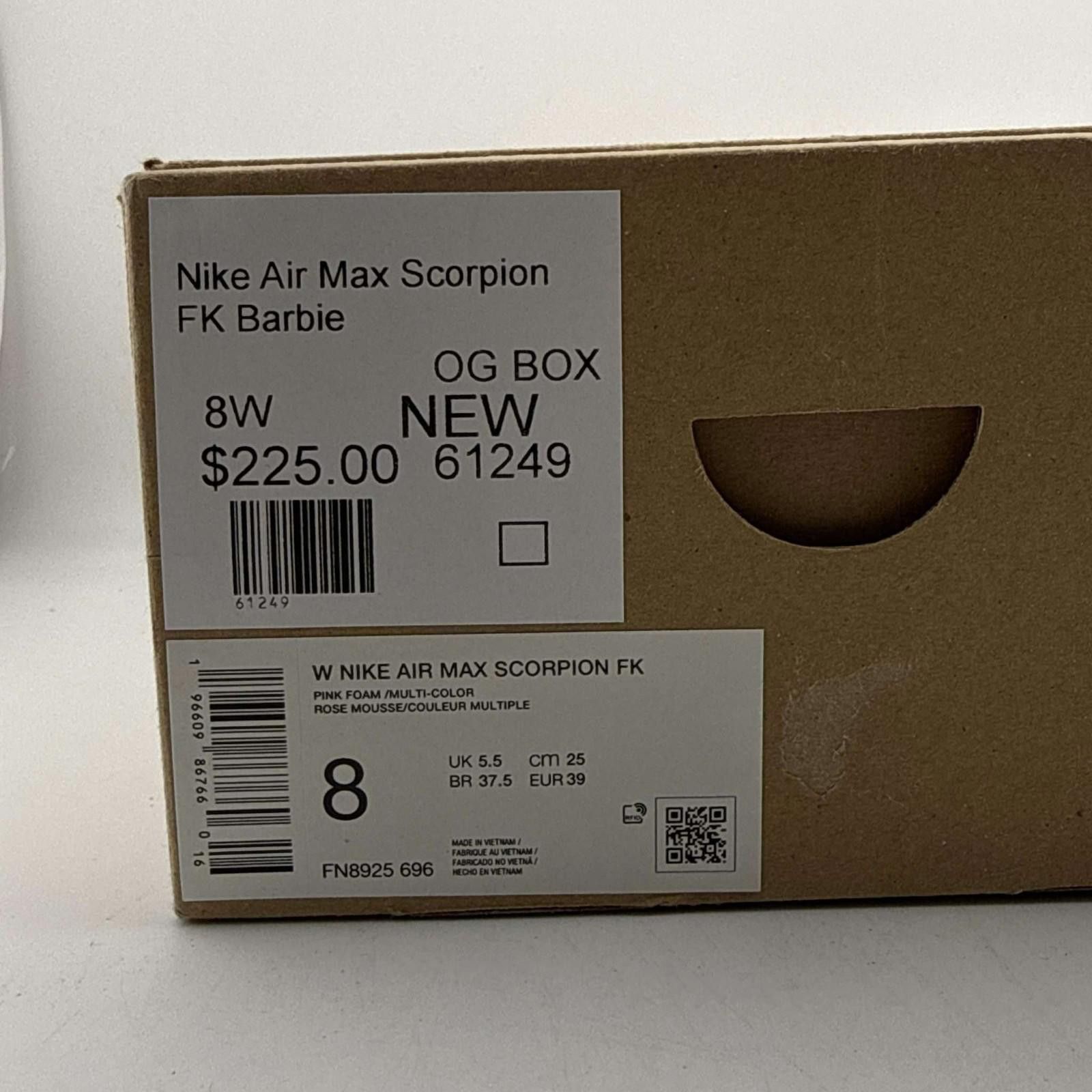 Nike Nike Air Max Scorpion FK Barbie 8W New with Box Size US 8 / IT 38 - 8 Thumbnail