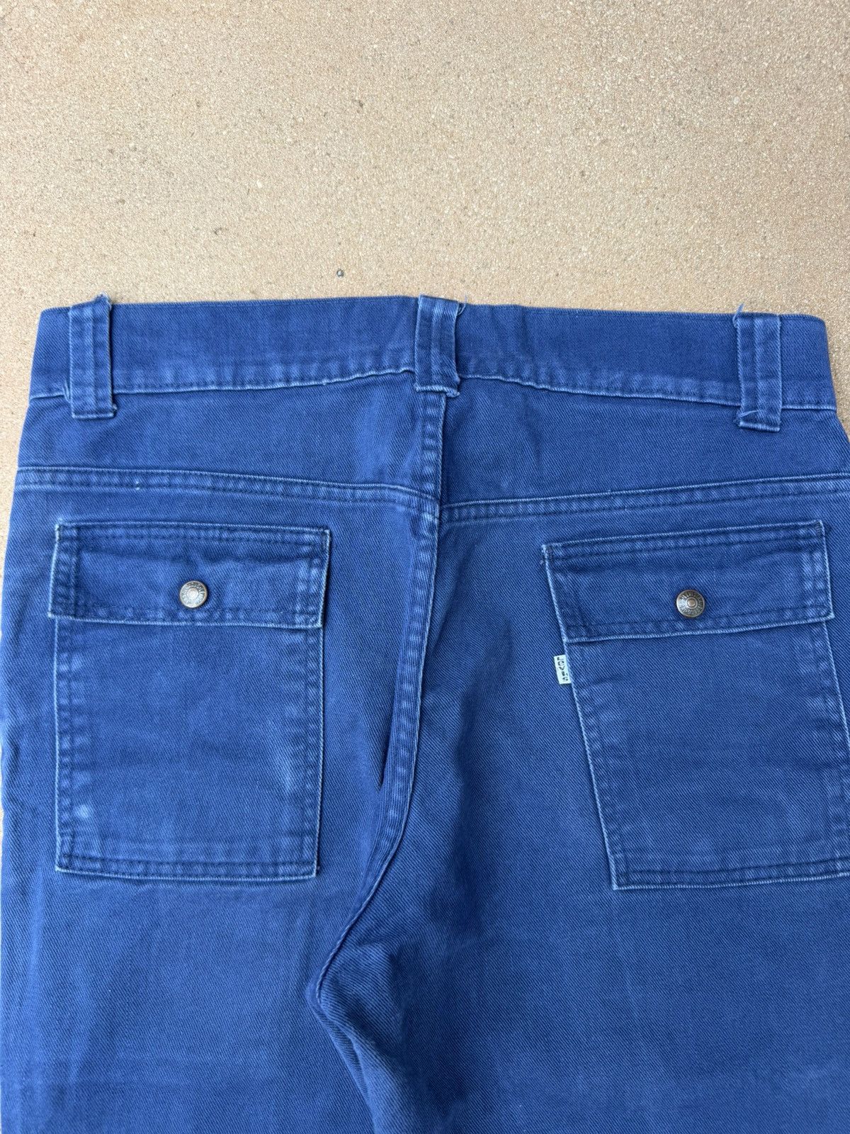 Levi's Vintage 70’s Levi’s 646 Bellbottom Flare Faded Pants 34x27 Size US 34 / EU 50 - 7 Thumbnail