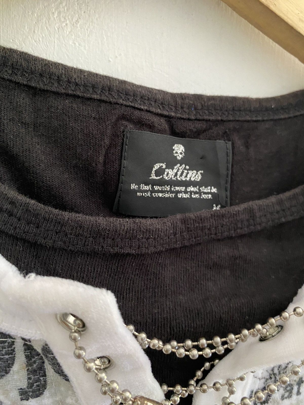 Yasuyuki Ishii collins poem velvet double layers t-shirts Size US M / EU 48-50 / 2 - 6 Thumbnail