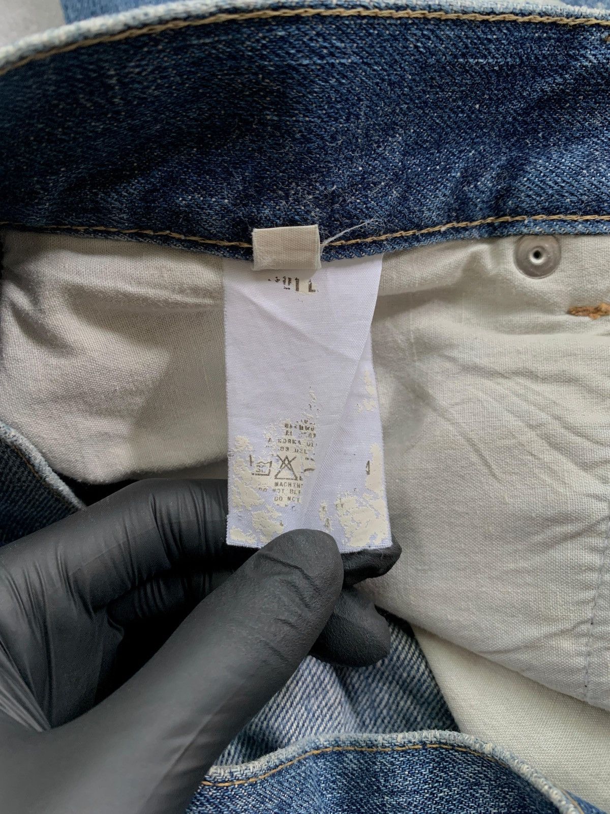 Helmut Lang OG 1999 Painter Denim Jeans Size US 31 - 13 Thumbnail
