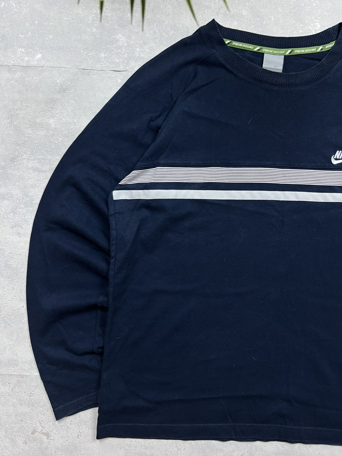 Nike 90s Nike Retro Logo Vintage Y2K Oversized Longsleeve Tee Size US L / EU 52-54 / 3 - 2 Thumbnail