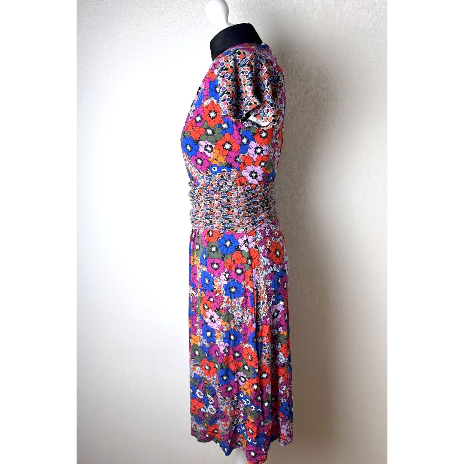 Desigual Desigual Dress Womens A-Line Multicoloured Knee Length M Size M / US 6-8 / IT 42-44 - 4 Thumbnail