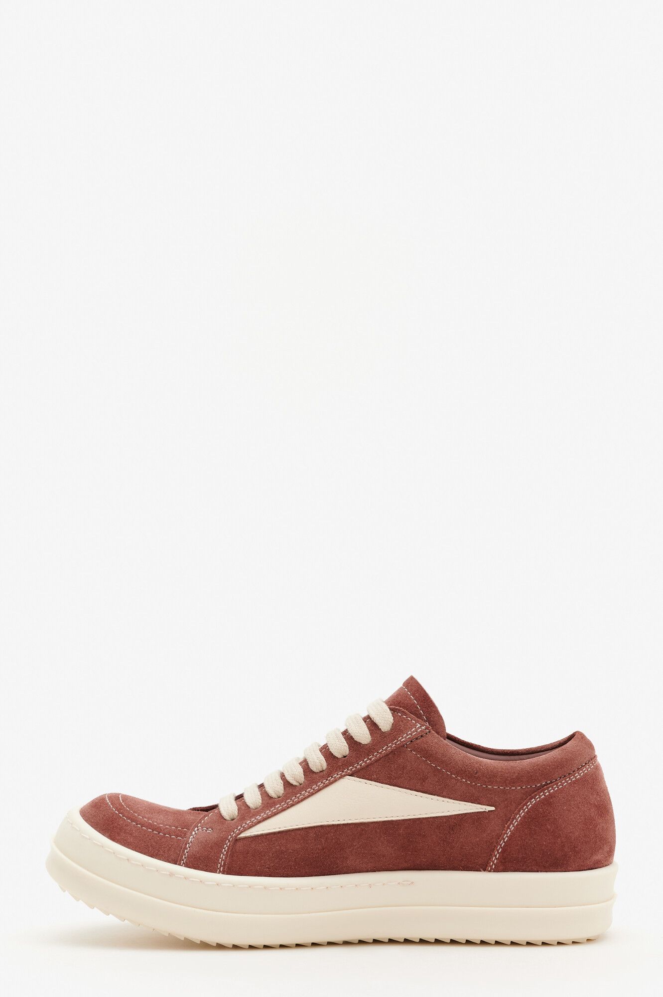 Rick Owens Rick Owens Vintage Suede Sneaker (Clay/Milk) Size US 11 / IT 41 - 2 Thumbnail
