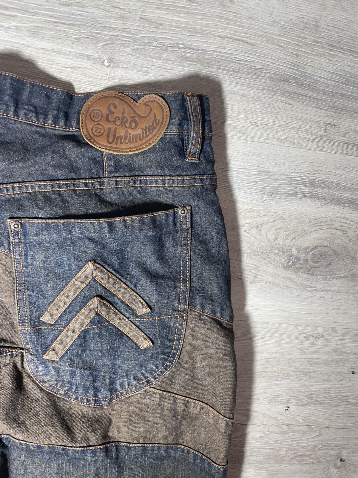 Ecko Unltd. Ecko Unltd Baggy Jeans – Y2K Hip Hop Denim Wide Fit Archive Size US 36 / EU 52 - 3 Thumbnail