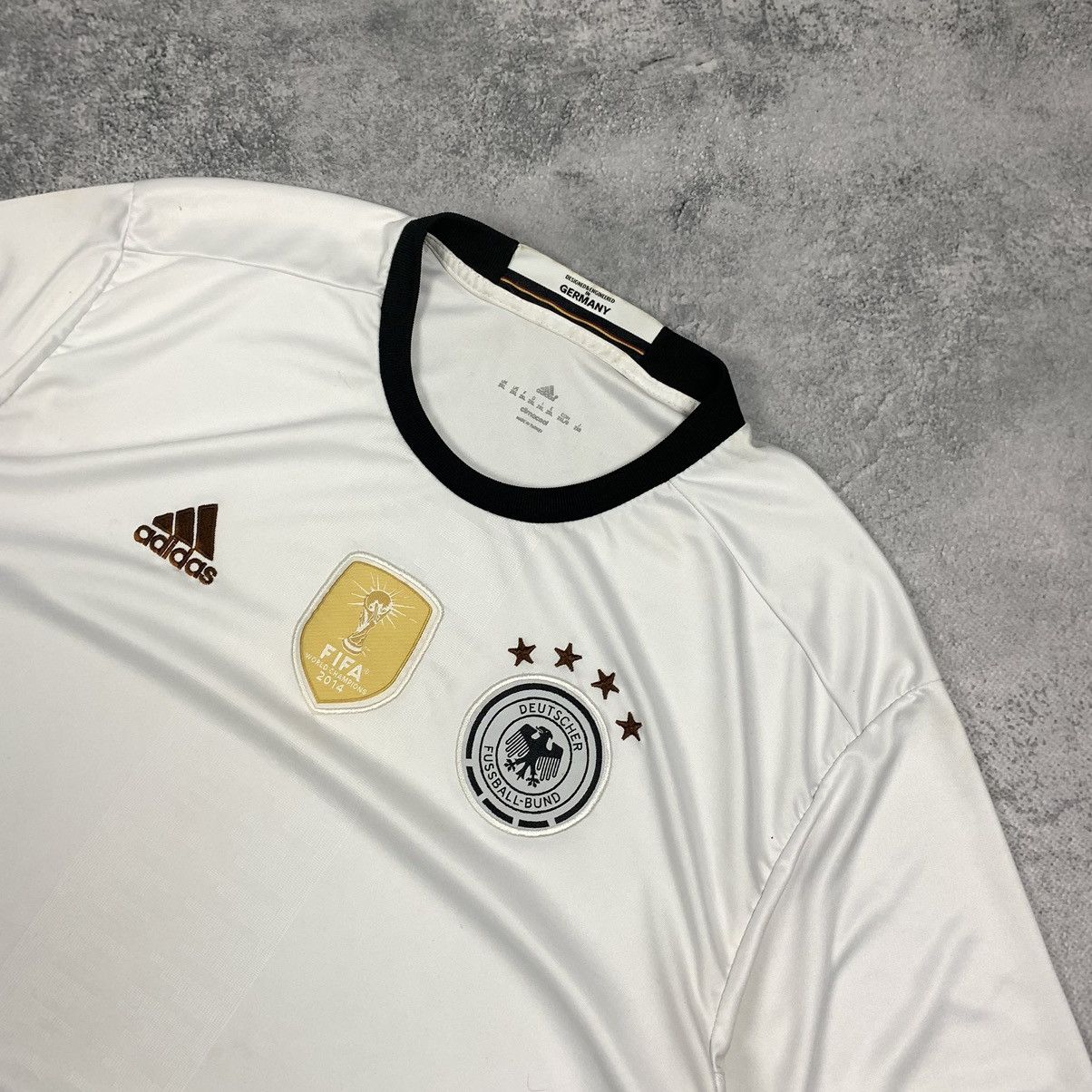 Adidas Adidas Men’s Germany National FIFA World Cup Champs Jersey Size US XXL / EU 58 / 5 - 2 Thumbnail