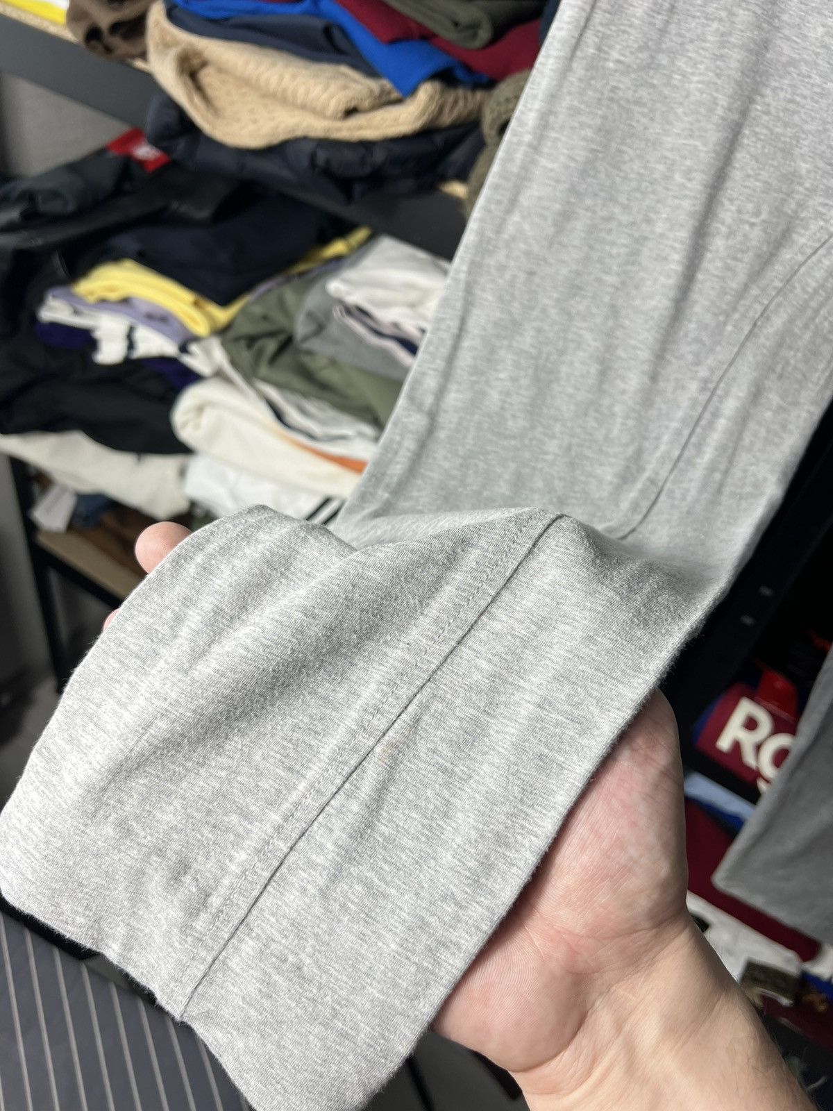 Brunello Cucinelli Brunello Cucinelli Women’s Cotton Stretch Pants Grey IT 44 Size 30" / US 8 / IT 44 - 20 Thumbnail
