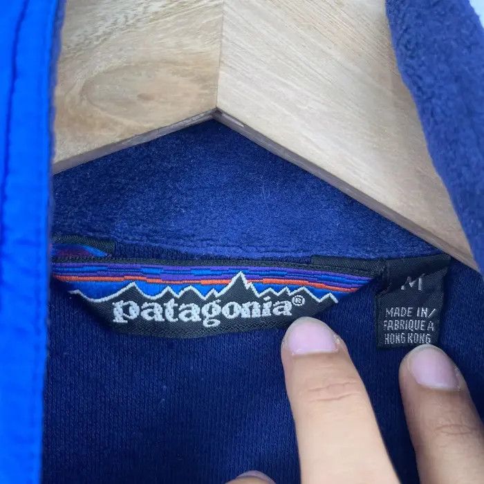Patagonia Vtg PATAGONIA USA Jacket Hoodie Windbreaker 2 Tone Colour Size US M / EU 48-50 / 2 - 6 Thumbnail