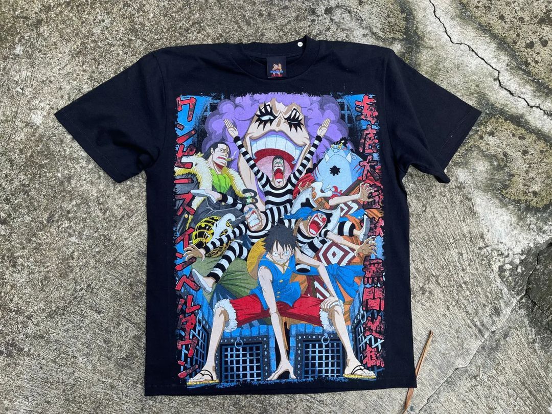 Japanese Brand 🔥Rare🔥ONE PIECE : IMPELDOWN ARC Modern Tee Size US XL / EU 56 / 4 - 1 Thumbnail
