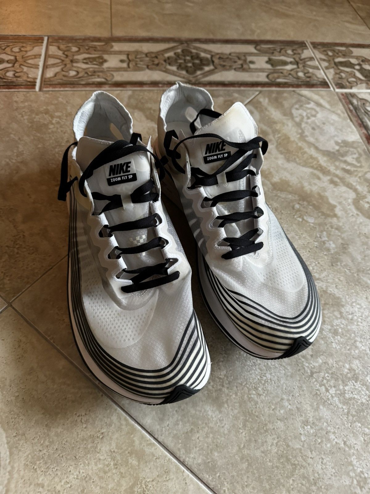 Nike Nike Lab Zoom Fly SP Oreo Size US 11 / EU 44 - 2 Thumbnail