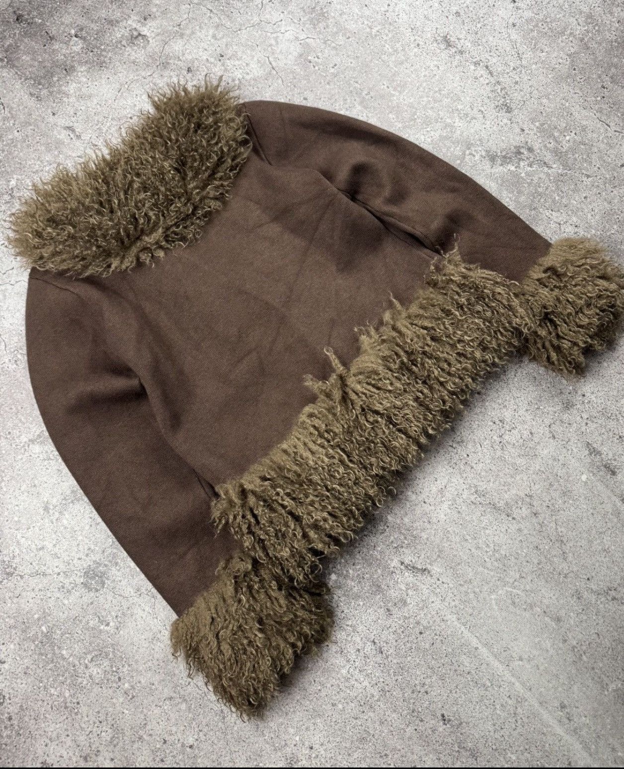 Japanese Brand VTG Avant Garde If Six Was Nine Style Fur brown Jacket Lgb Size M / US 6-8 / IT 42-44 - 6 Thumbnail