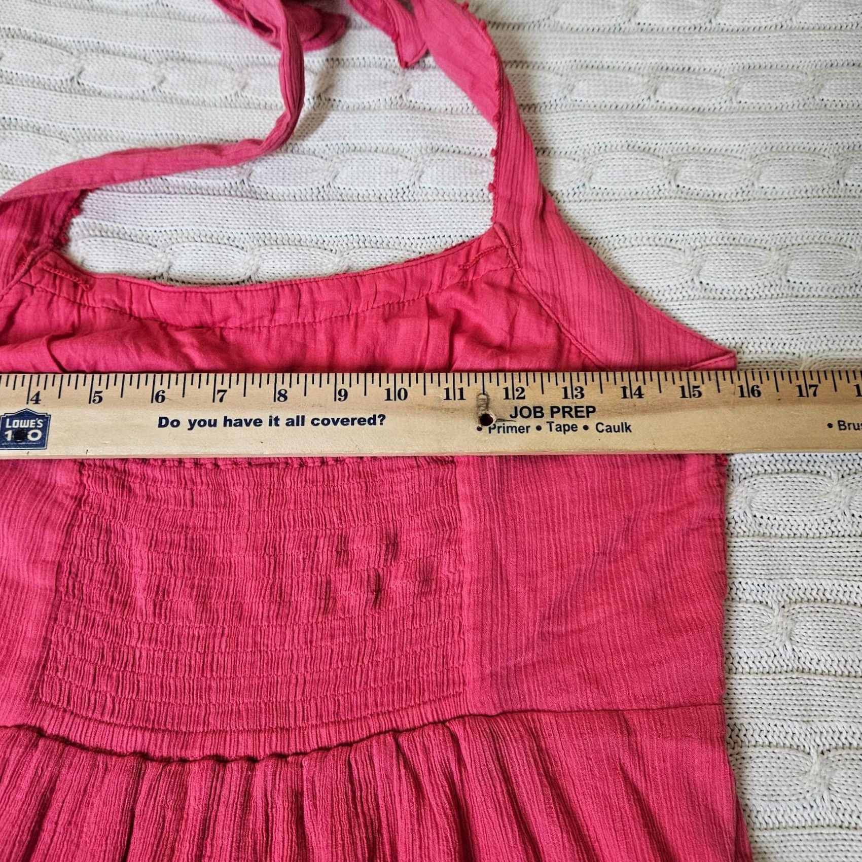 Vintage Maeve Women's Halter Dress Shirt? (No, adjust) Size L / US 10 / IT 46 - 4 Thumbnail