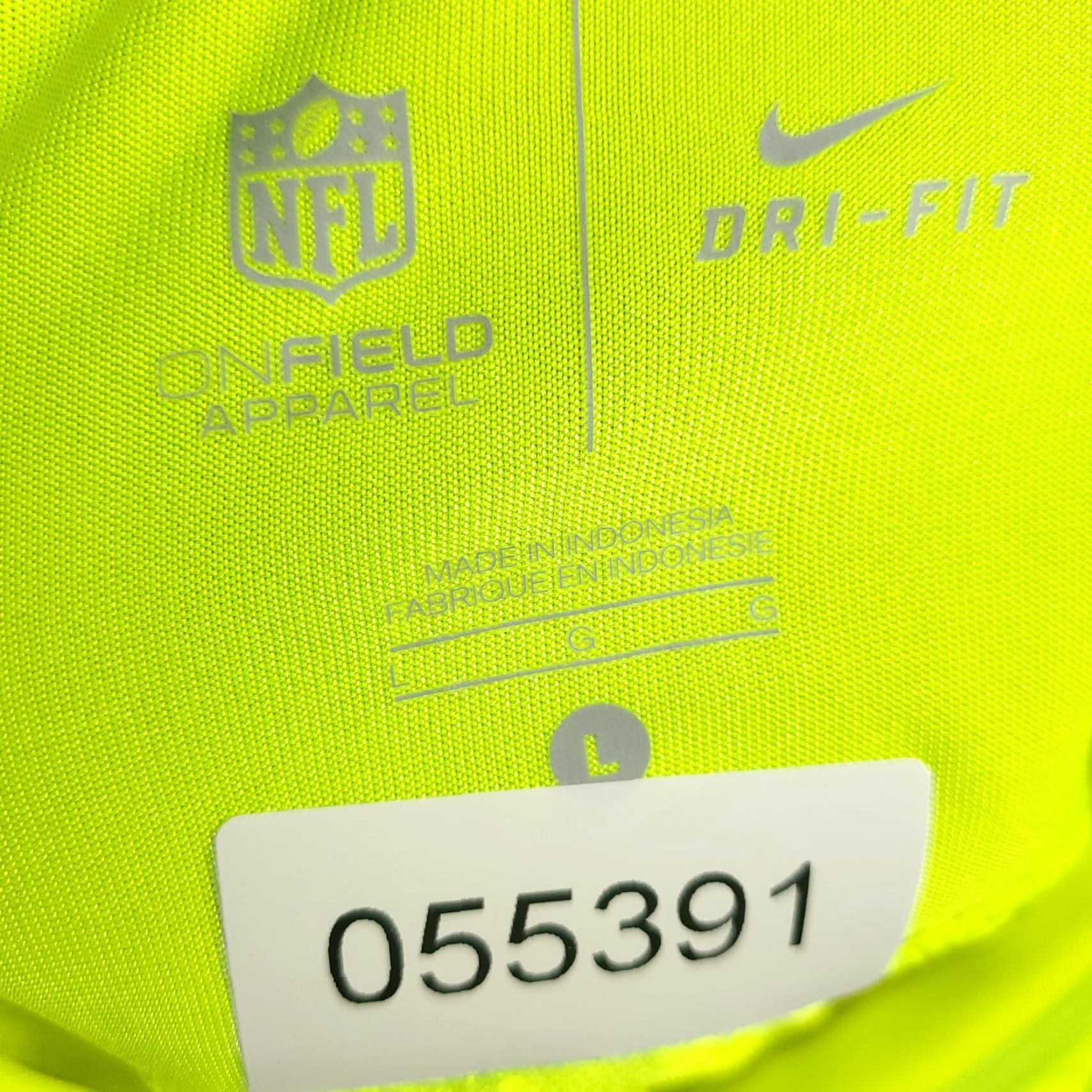 Nike Nike Polo Shirt Mens Large Yellow Pro Bowl Football Casual Short Sleeve Shirt Size US L / EU 52-54 / 3 - 8 Thumbnail