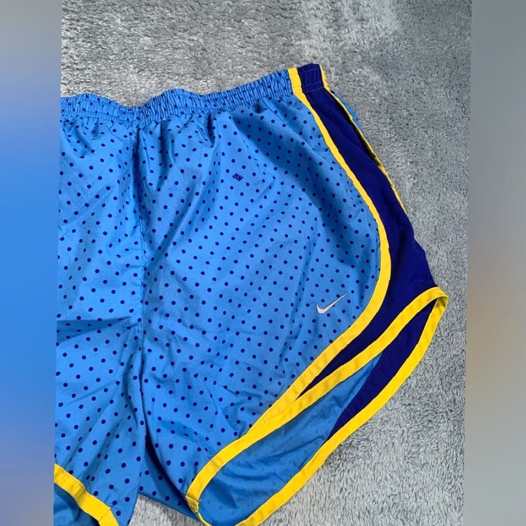 Nike Nike Dri-Fit Running Shorts Women M Blue Athletic Regular Size 32" / US 10 / IT 46 - 3 Thumbnail