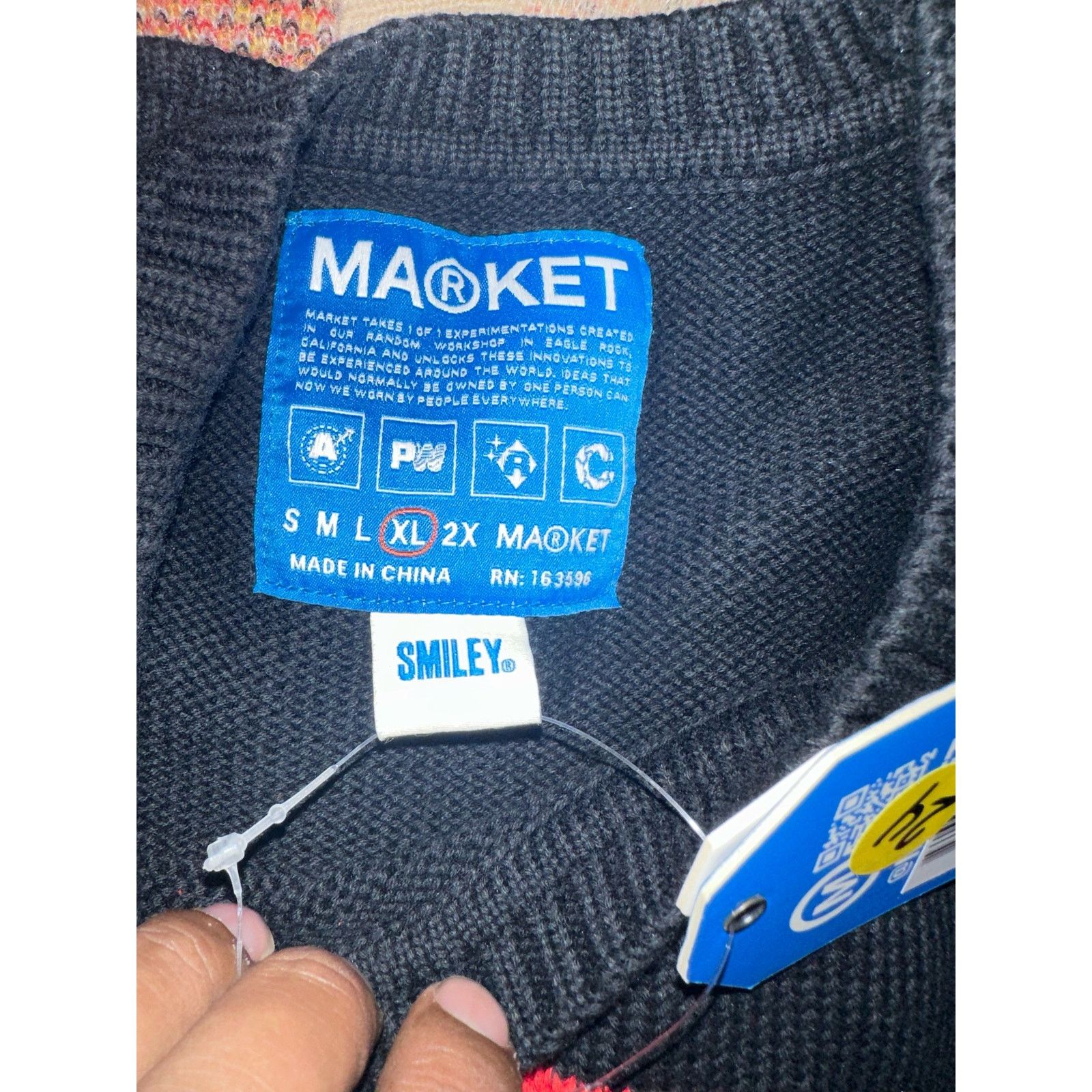 Market Smiley Inner Peace Sweater by Market x Smiley Size US XL / EU 56 / 4 - 3 Thumbnail
