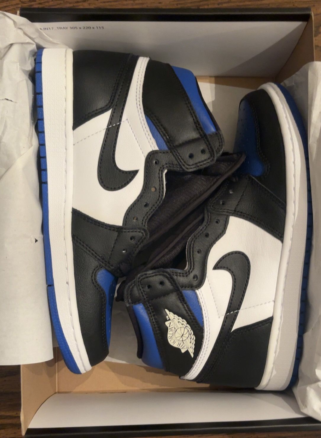 Jordan Brand Jordan 1 Royal Toe Size US 7 / EU 40 - 9 Thumbnail