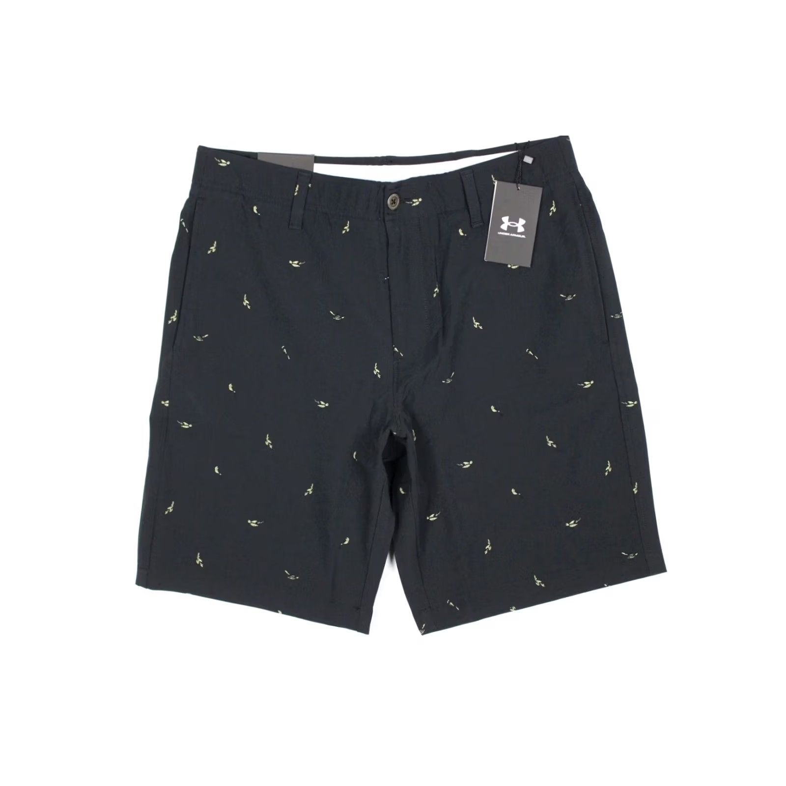 Under Armour Under Armour Men's 10" Golf Printed Shorts Size 34 Fly Fishing Black 1377303 Size US 34 / EU 50 - 5 Thumbnail