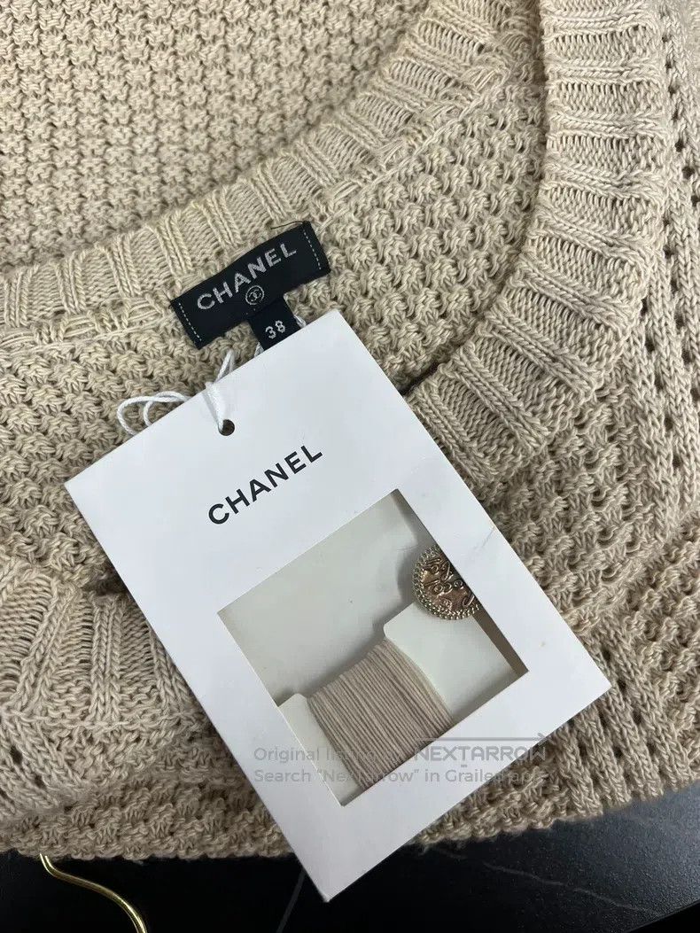 Chanel Chanel Woollen knitted short sleeves Size XS / US 0-2 / IT 36-38 - 4 Thumbnail