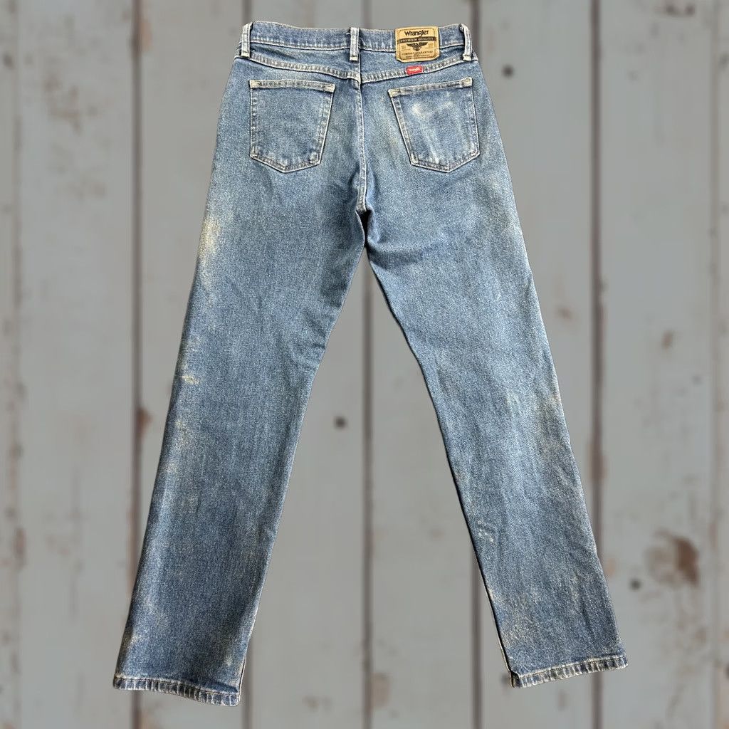 Wrangler Wrangler Jeans Mens 30 x 32 Relaxed Fit Denim Workwear 1097FXVMD Regular Blue Jeans Size US 30 / EU 46 - 1 Thumbnail