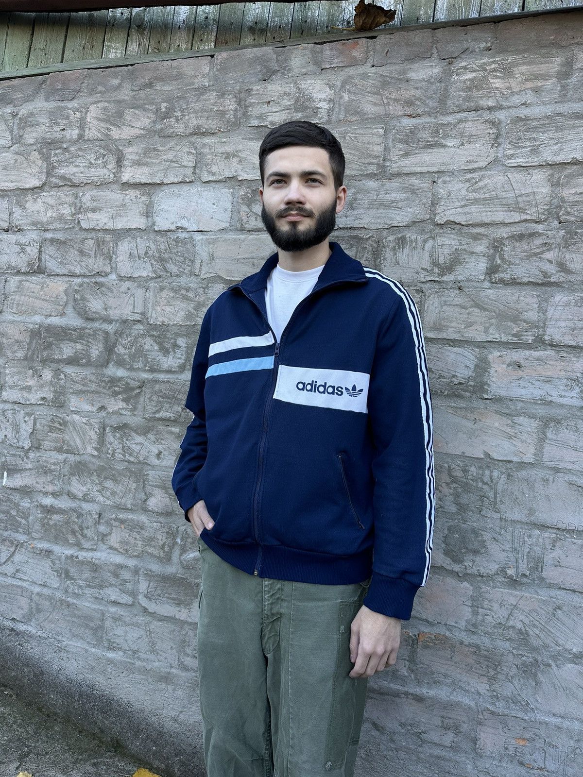 Adidas × Retro Jacket × Vintage Vintage 80s Adidas Originals Track 