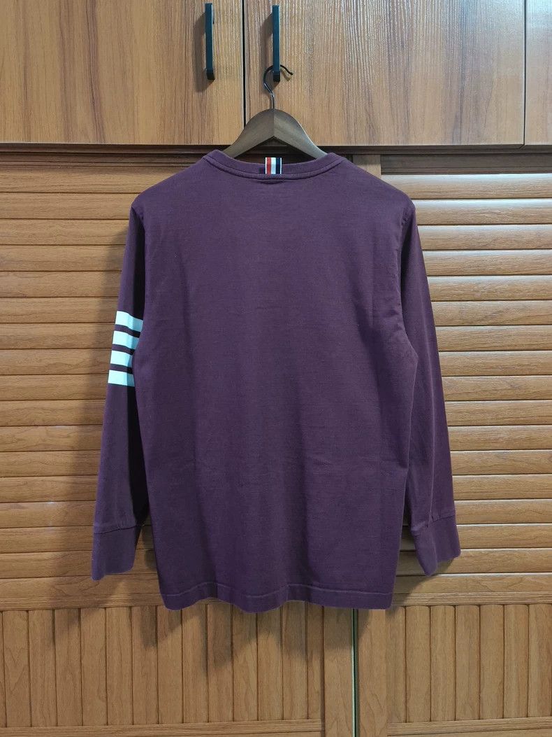 Thom Browne Thom Browne Long sleeve round neck hoodie Size US XS / EU 42 / 0 - 2 Thumbnail
