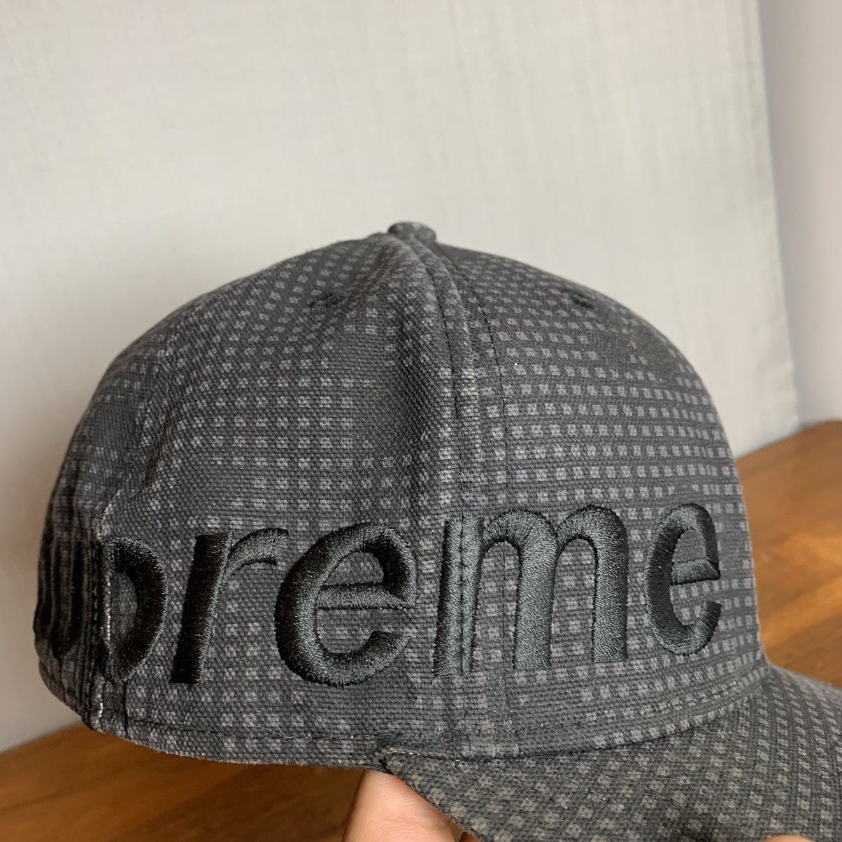 New Era × Supreme Supreme Grid Camo Side Logo Fitted Hat 2007 Size ONE SIZE - 9 Thumbnail