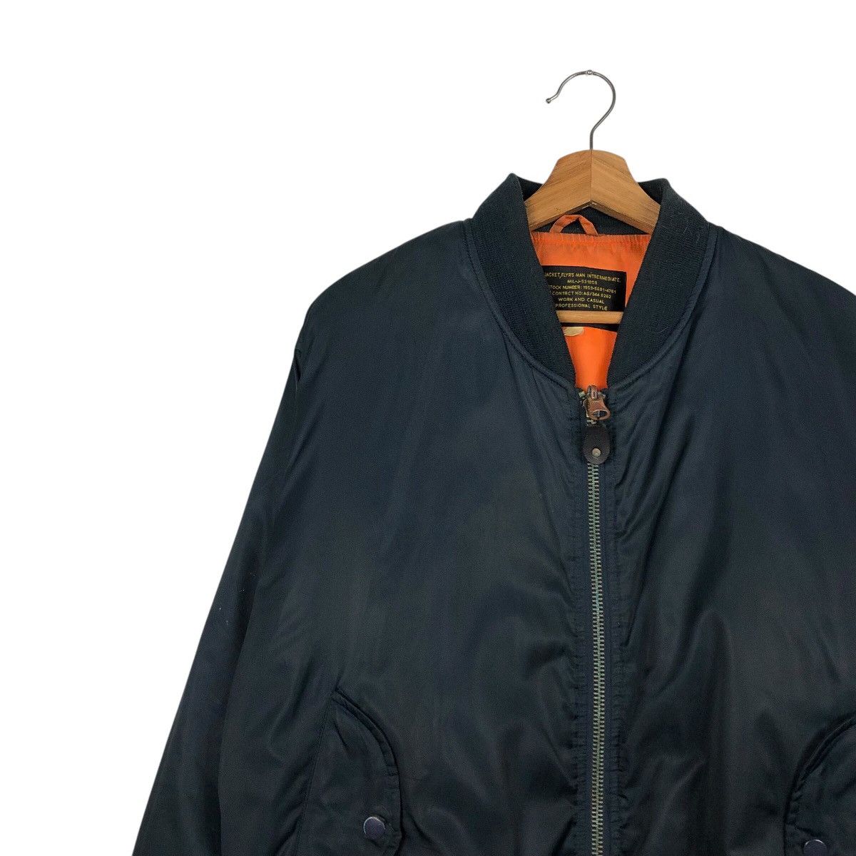 Japanese Brand × Vintage 📌Vintage Bomber Jacket Reversible Be-J For Parachute Design Size US L / EU 52-54 / 3 - 7 Thumbnail