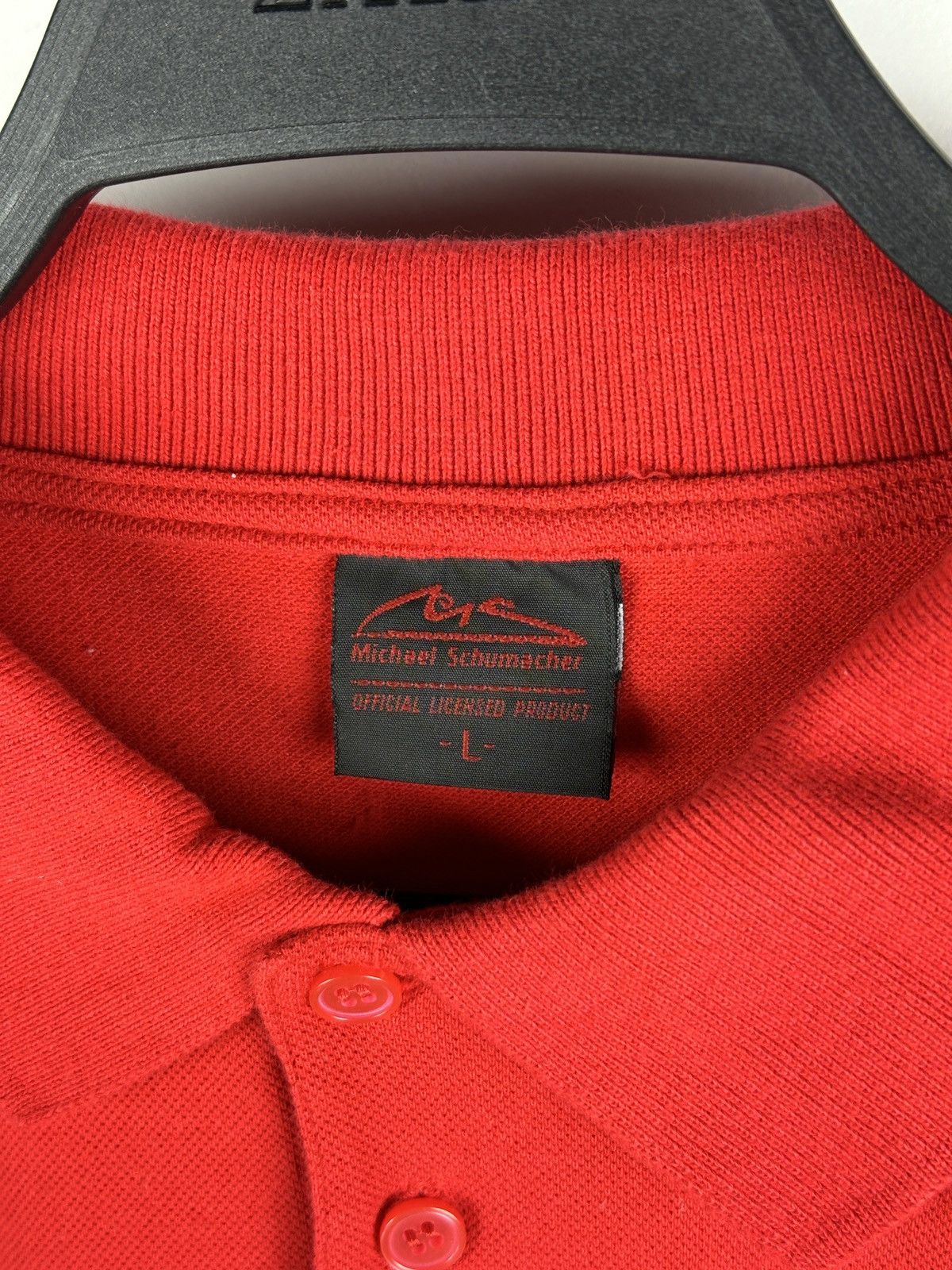 Ferrari × Formula 1 VTG 2003 Michael Schumacher Formula Uno Racing Polo T-Shirt Size US L / EU 52-54 / 3 - 7 Thumbnail