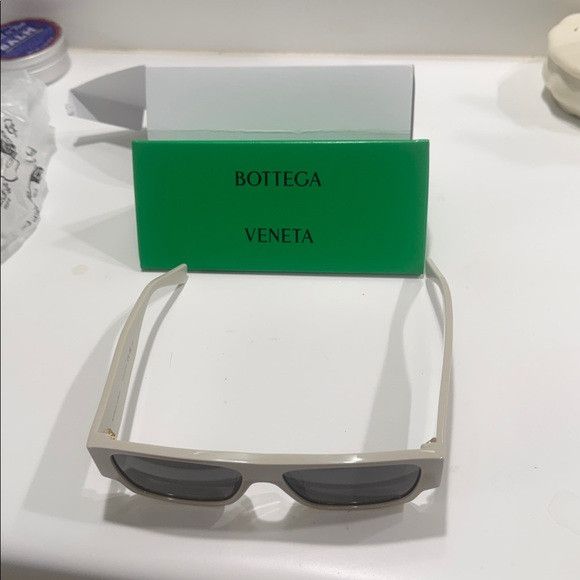 Bottega Veneta Bottega Veneta Men's Beige Sunglasses Size ONE SIZE - 7 Thumbnail