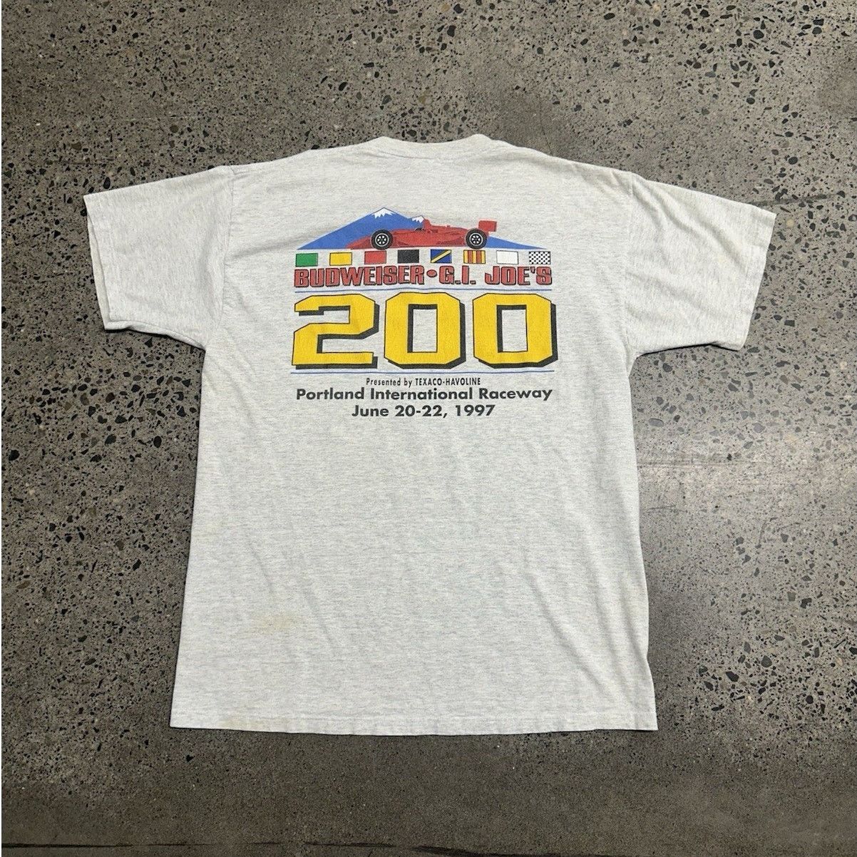 Vintage Vintage 90s Budweiser GI Joes 200 Indy Racing Car Large Size US L / EU 52-54 / 3 - 1 Thumbnail