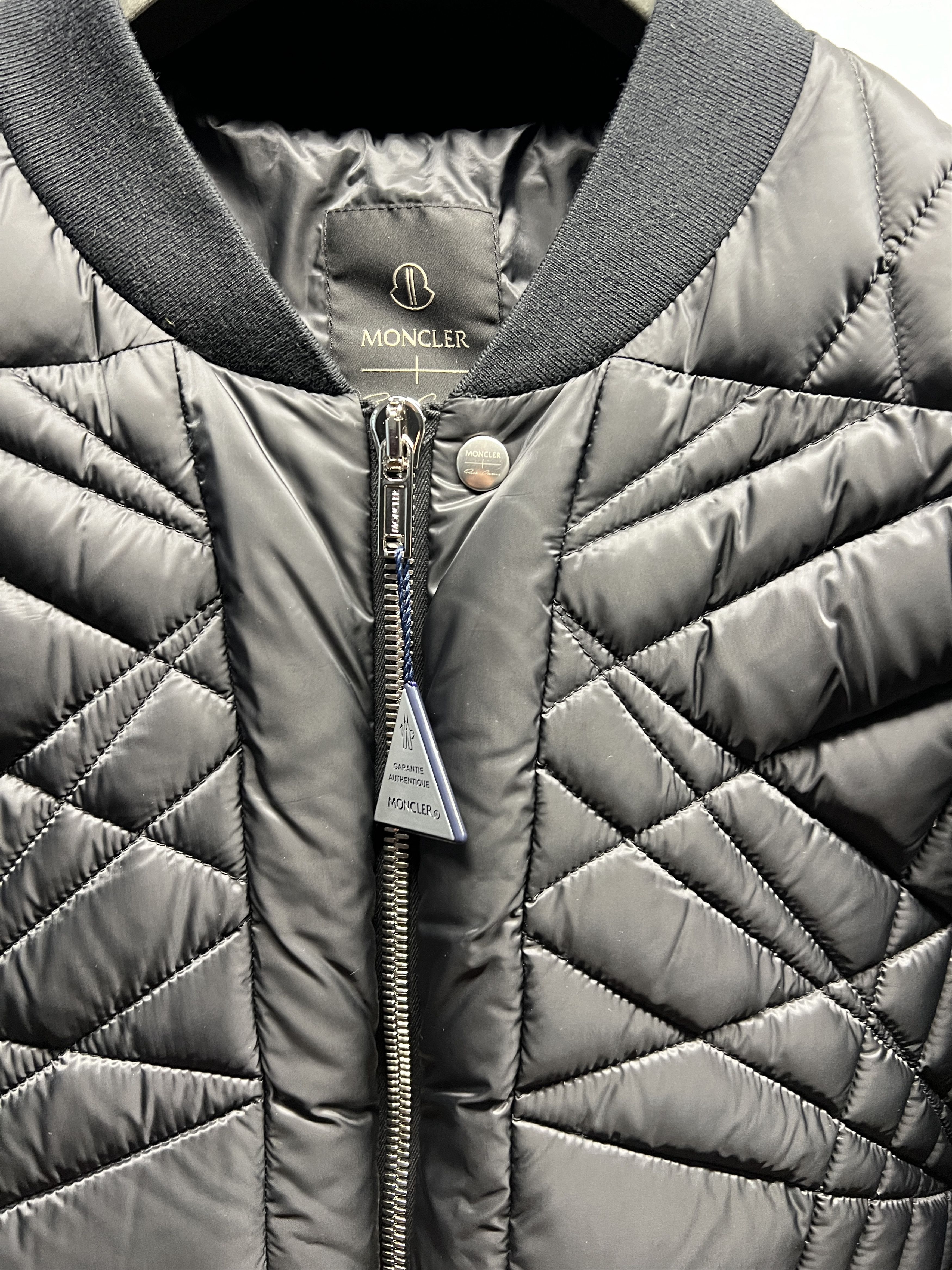Moncler × Rick Owens RICK OWENS MEGAPENTA FLIGHT JACKET Size US L / EU 52-54 / 3 - 9 Thumbnail